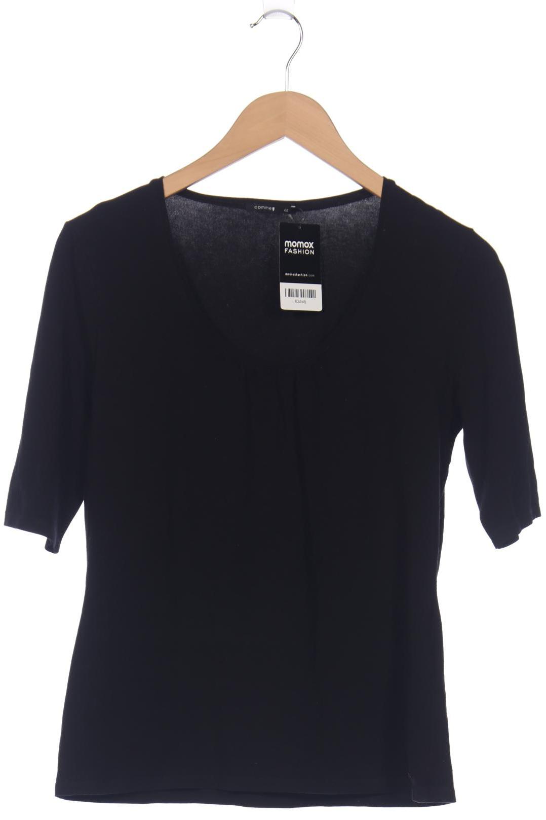 

Comma Damen T-Shirt, schwarz