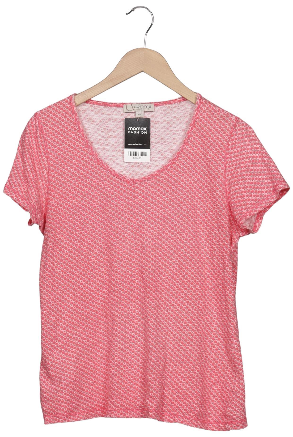 

Comma Damen T-Shirt, pink, Gr. 40