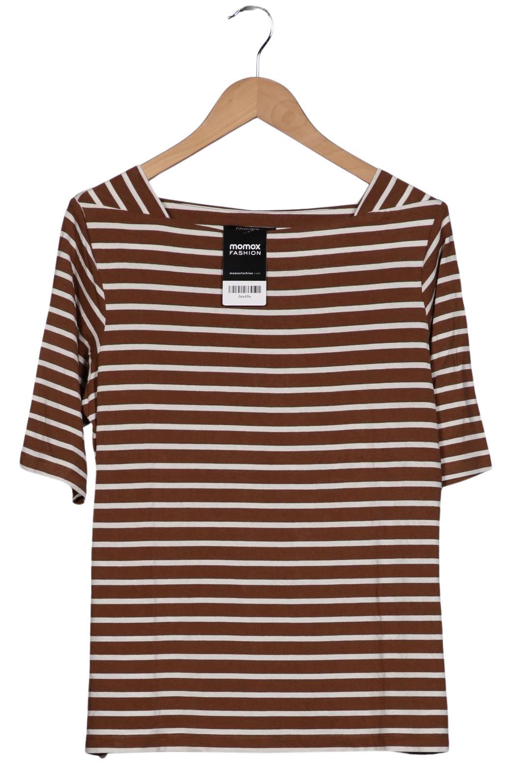 

Comma Damen T-Shirt, braun, Gr. 44
