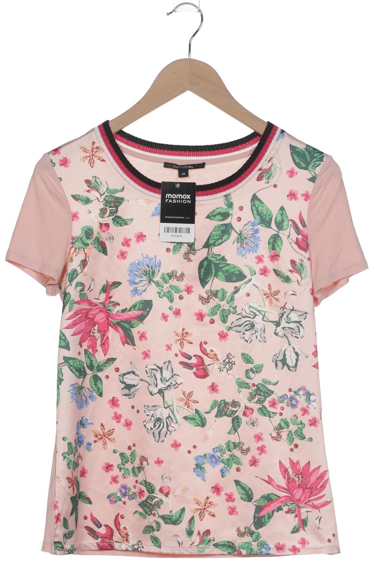 

Comma Damen T-Shirt, pink, Gr. 36