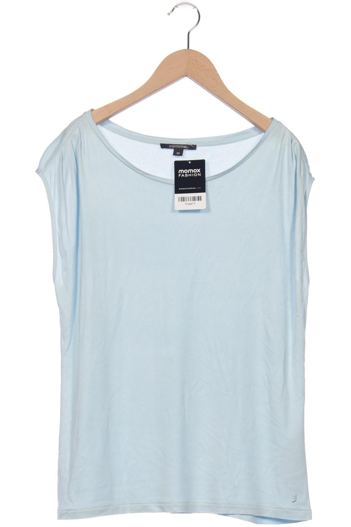 

Comma Damen T-Shirt, hellblau, Gr. 38