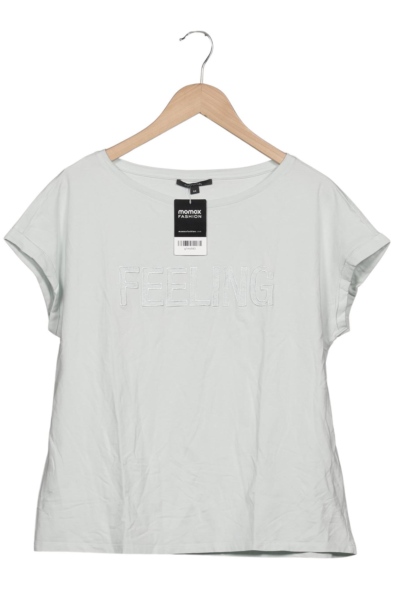 

Comma Damen T-Shirt, hellgrün, Gr. 44