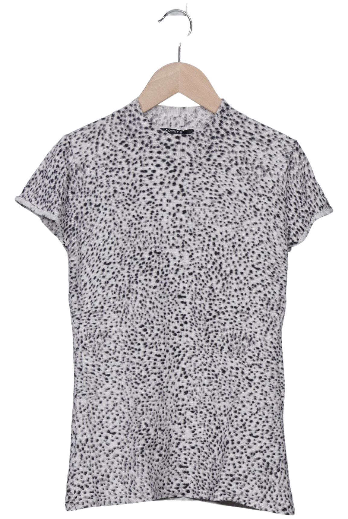 

Comma Damen T-Shirt, grau, Gr. 34