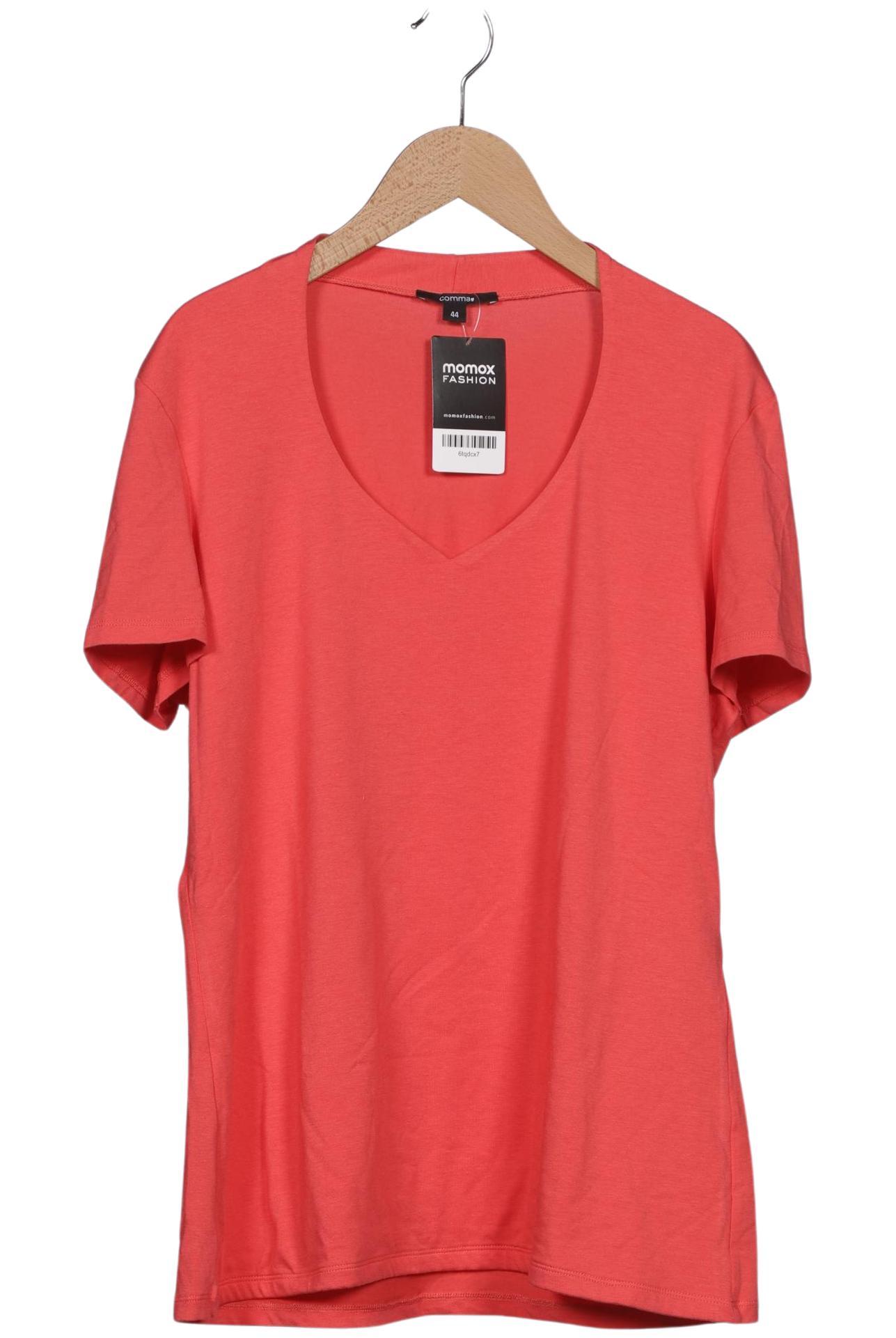 

Comma Damen T-Shirt, rot, Gr. 44