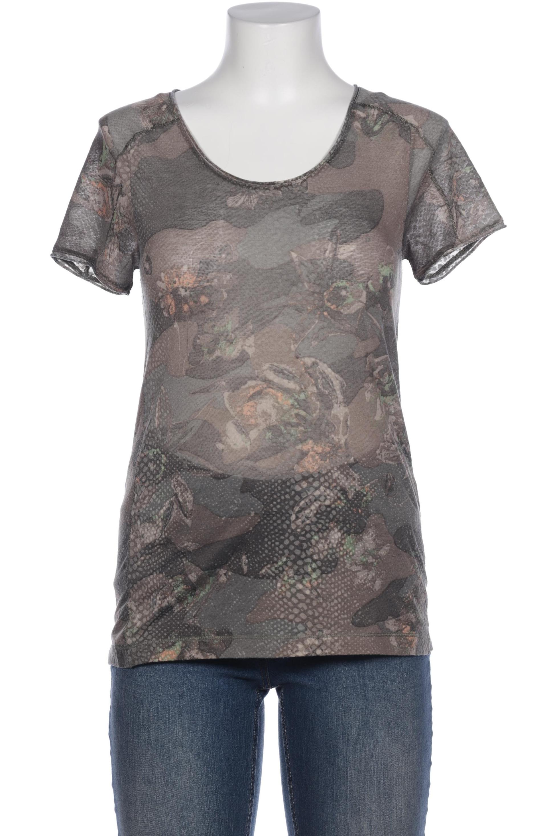 

Comma Damen T-Shirt, grün, Gr. 36