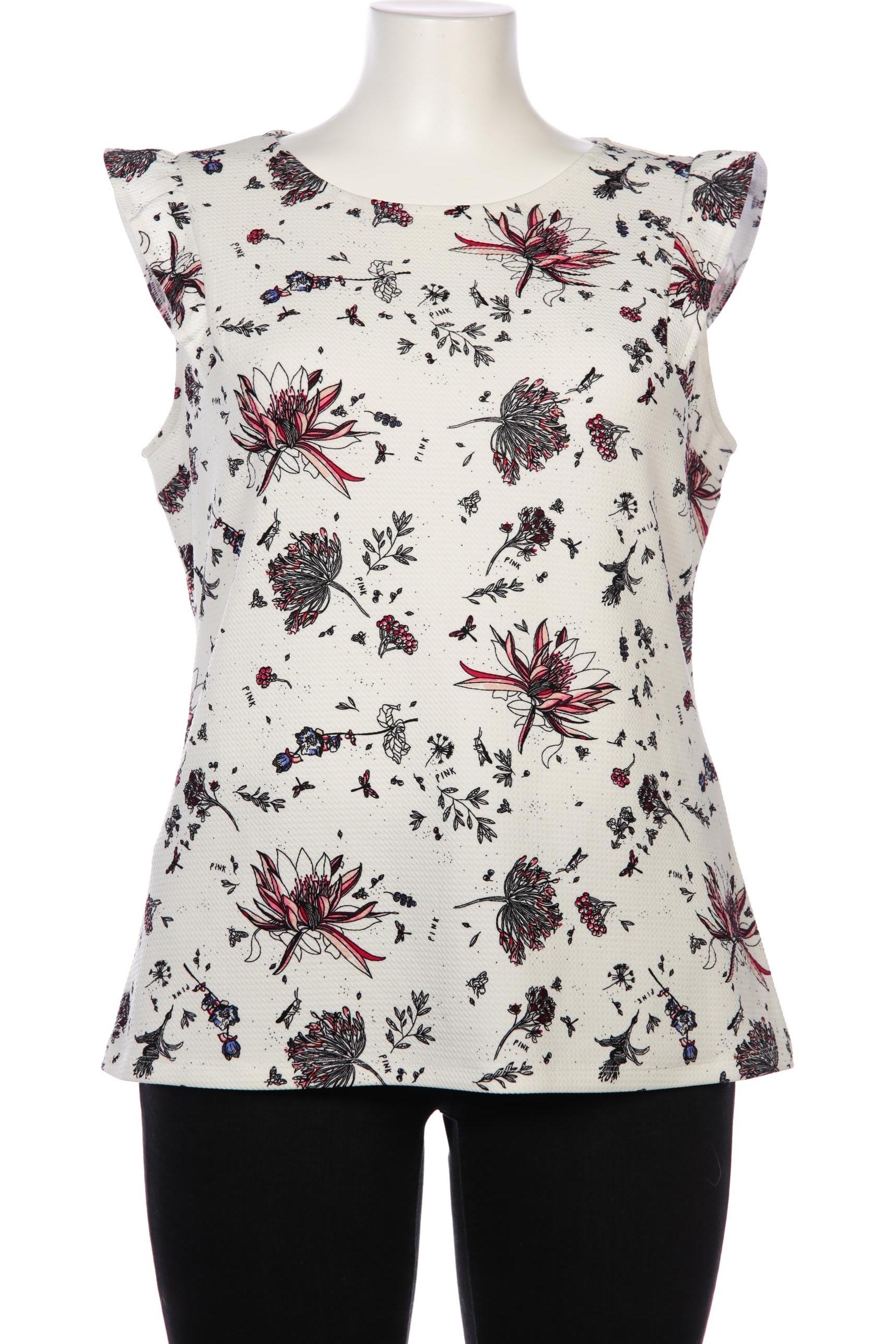 

Comma Damen T-Shirt, weiß, Gr. 46