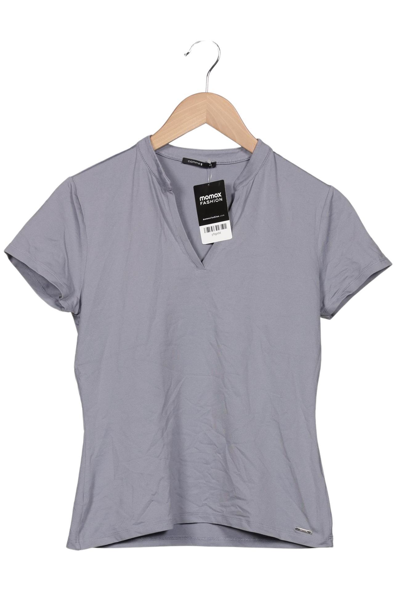 

Comma Damen T-Shirt, grau, Gr. 40