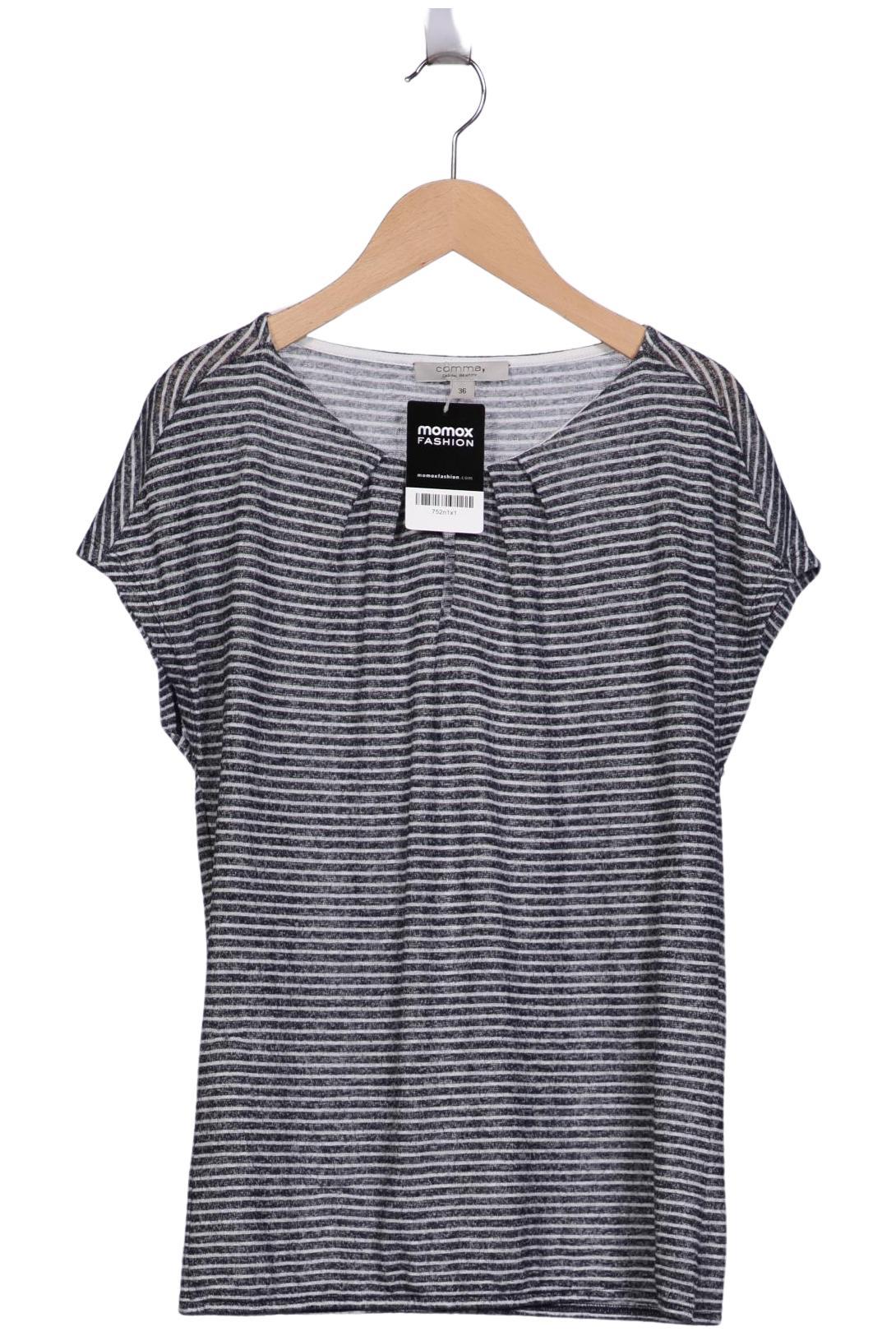 

Comma Damen T-Shirt, grau, Gr. 36