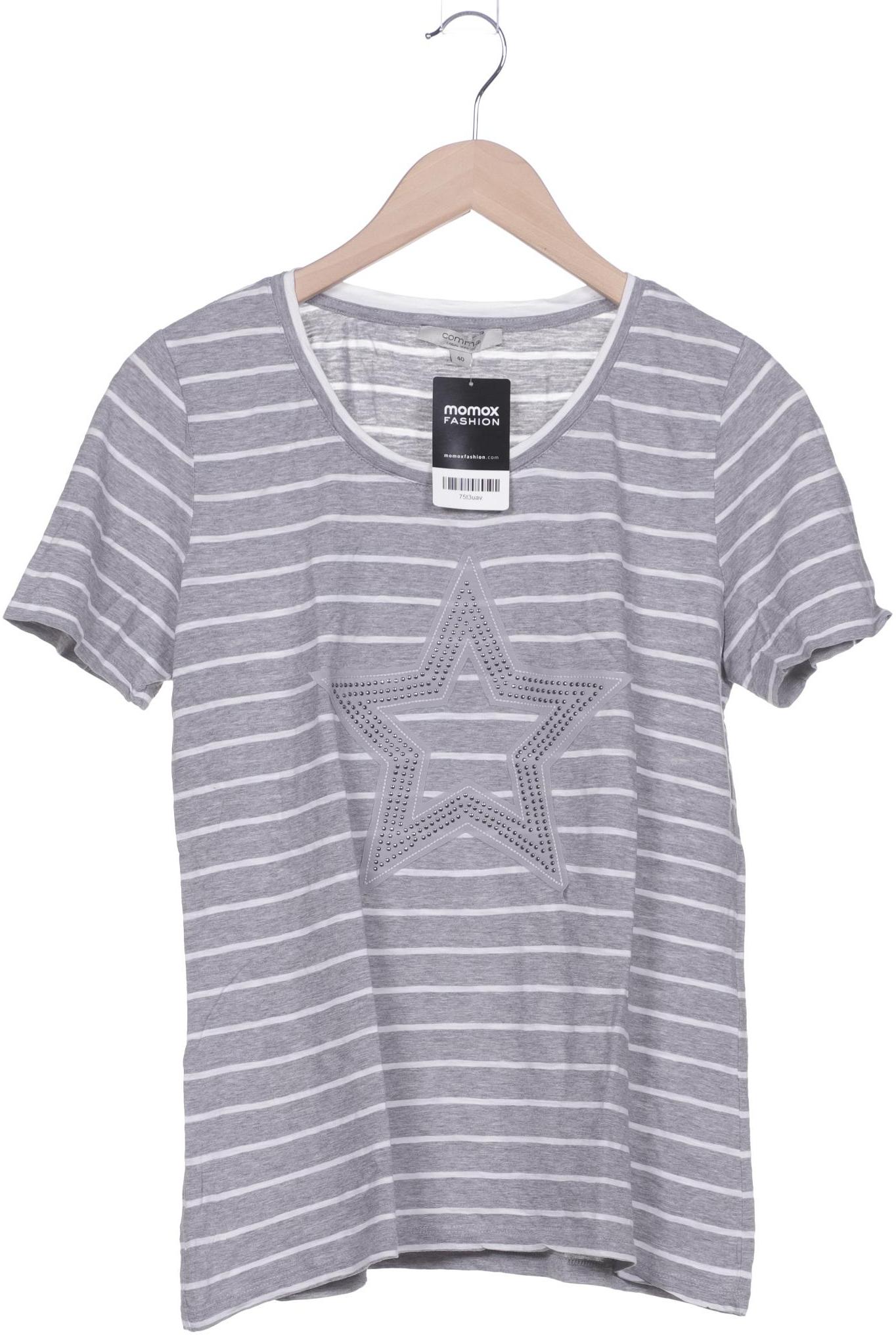 

Comma Damen T-Shirt, grau