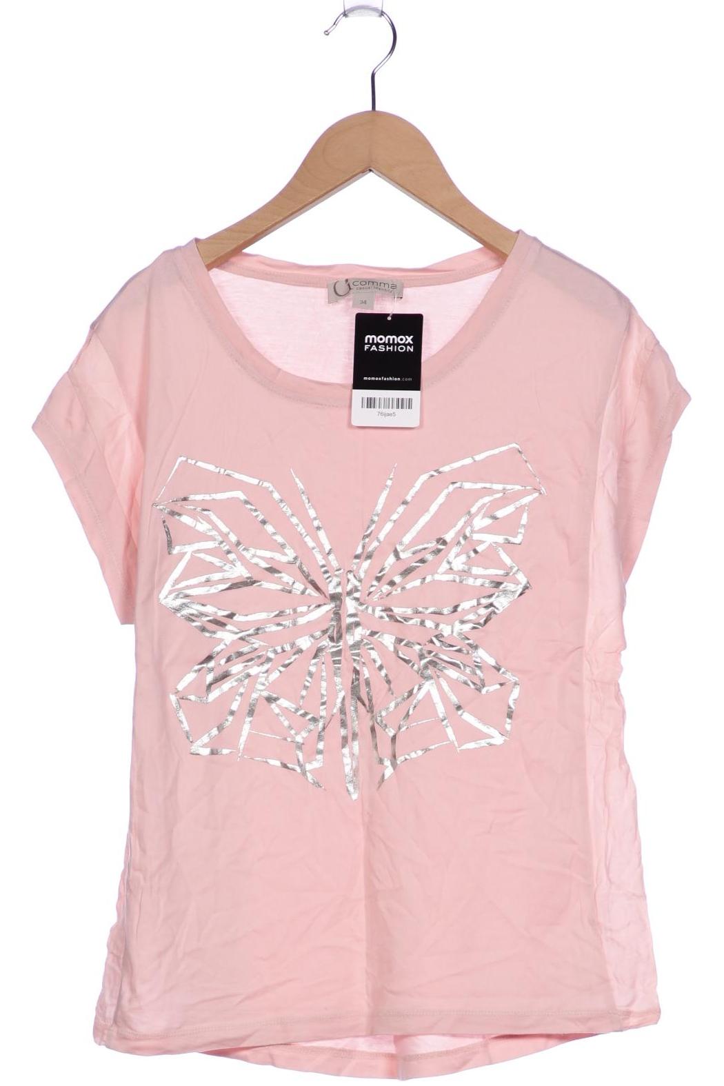 

Comma Damen T-Shirt, pink, Gr. 34