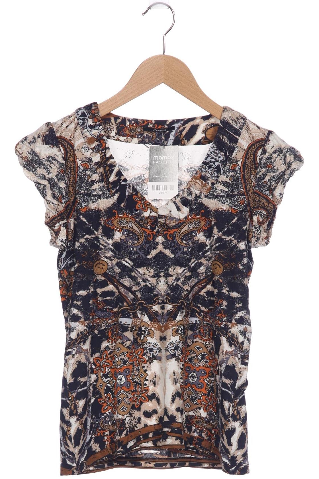 

Comma Damen T-Shirt, mehrfarbig, Gr. 38