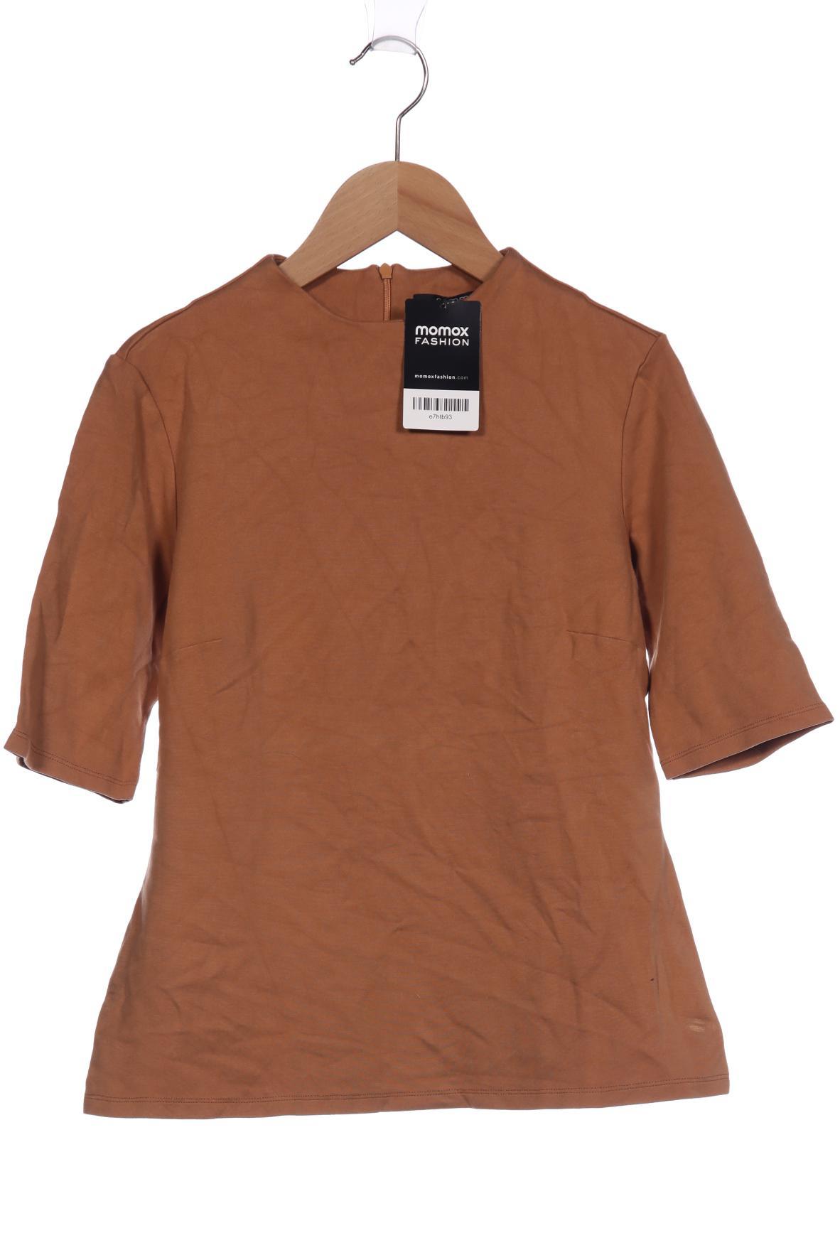 

Comma Damen T-Shirt, braun, Gr. 36