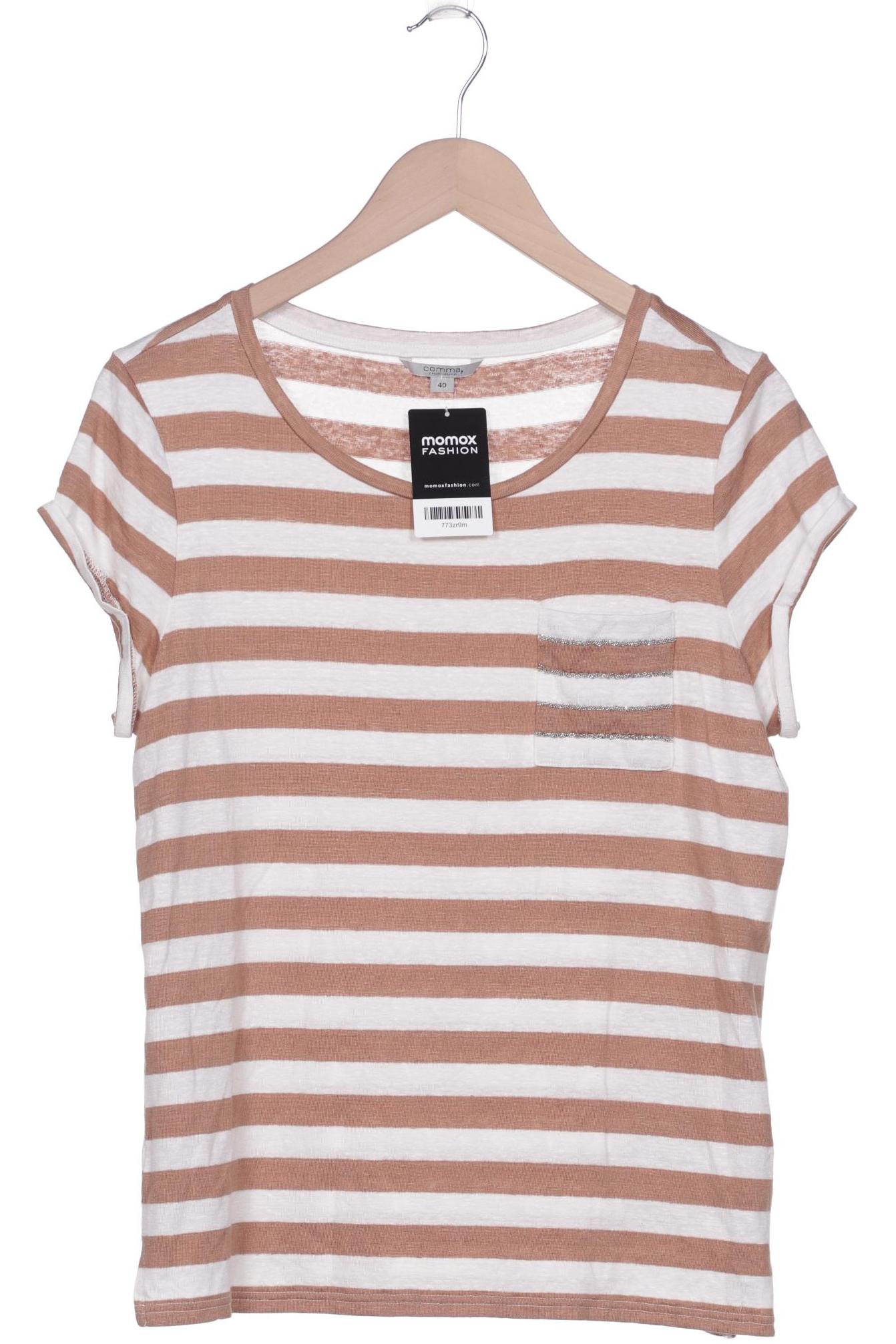 

Comma Damen T-Shirt, braun