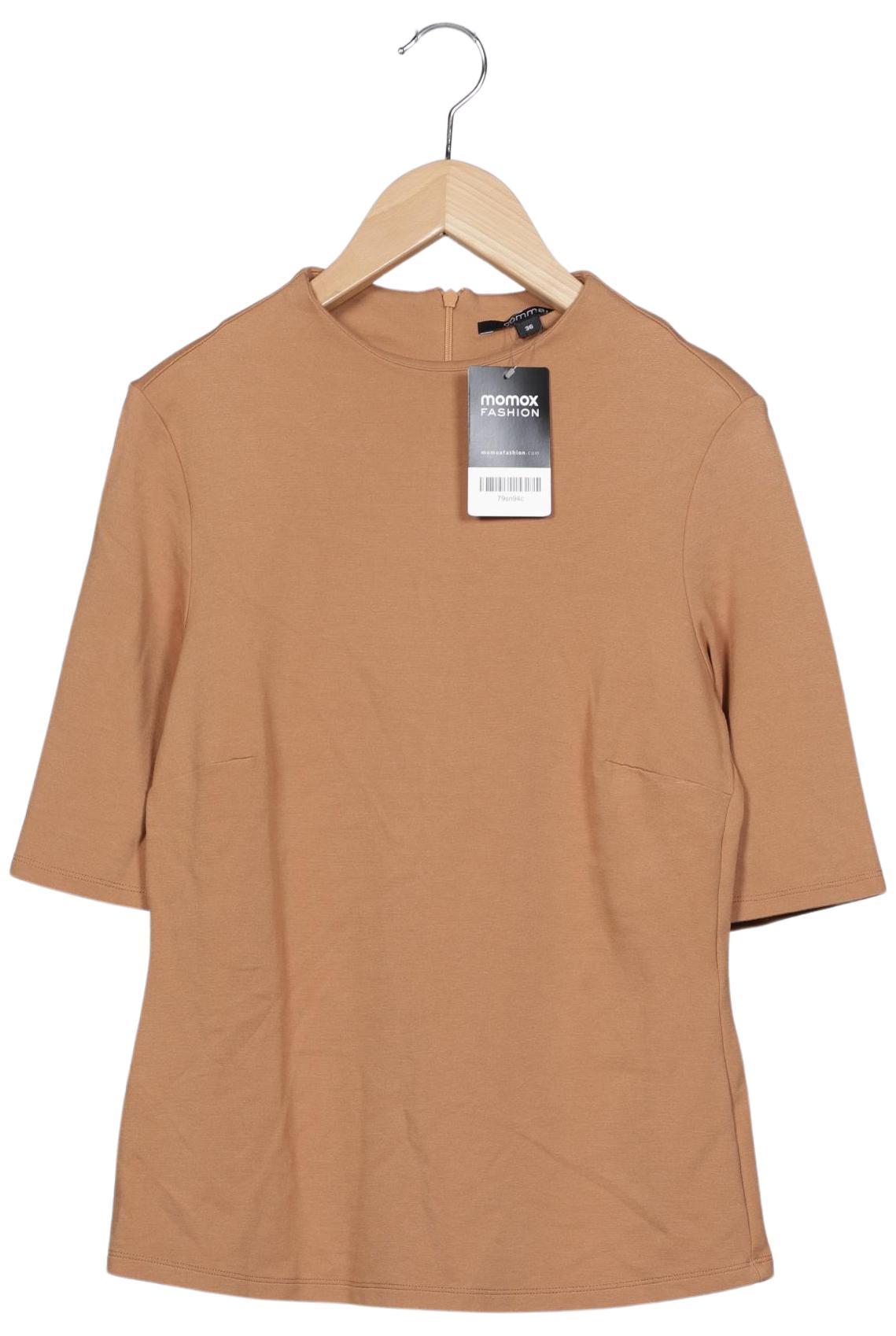

Comma Damen T-Shirt, beige, Gr. 36