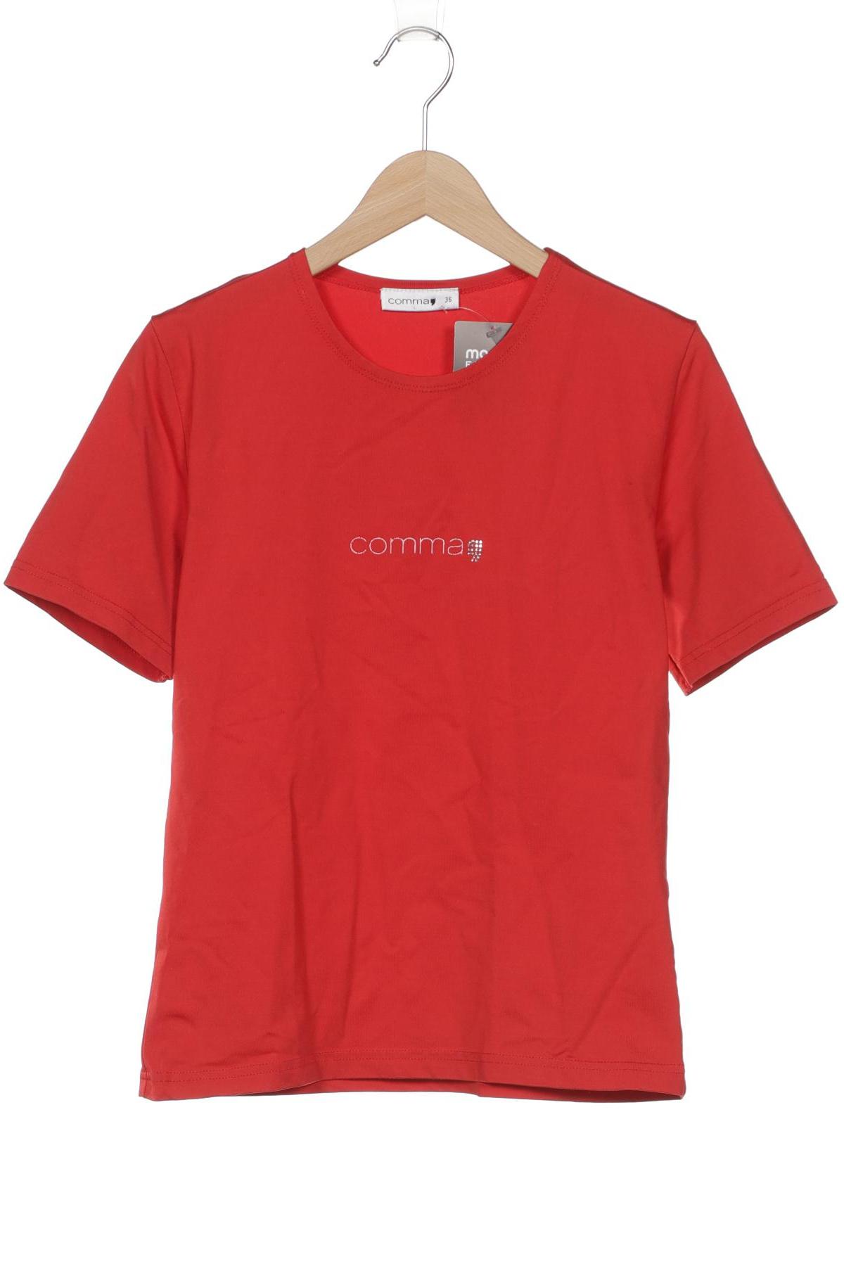 

Comma Damen T-Shirt, rot