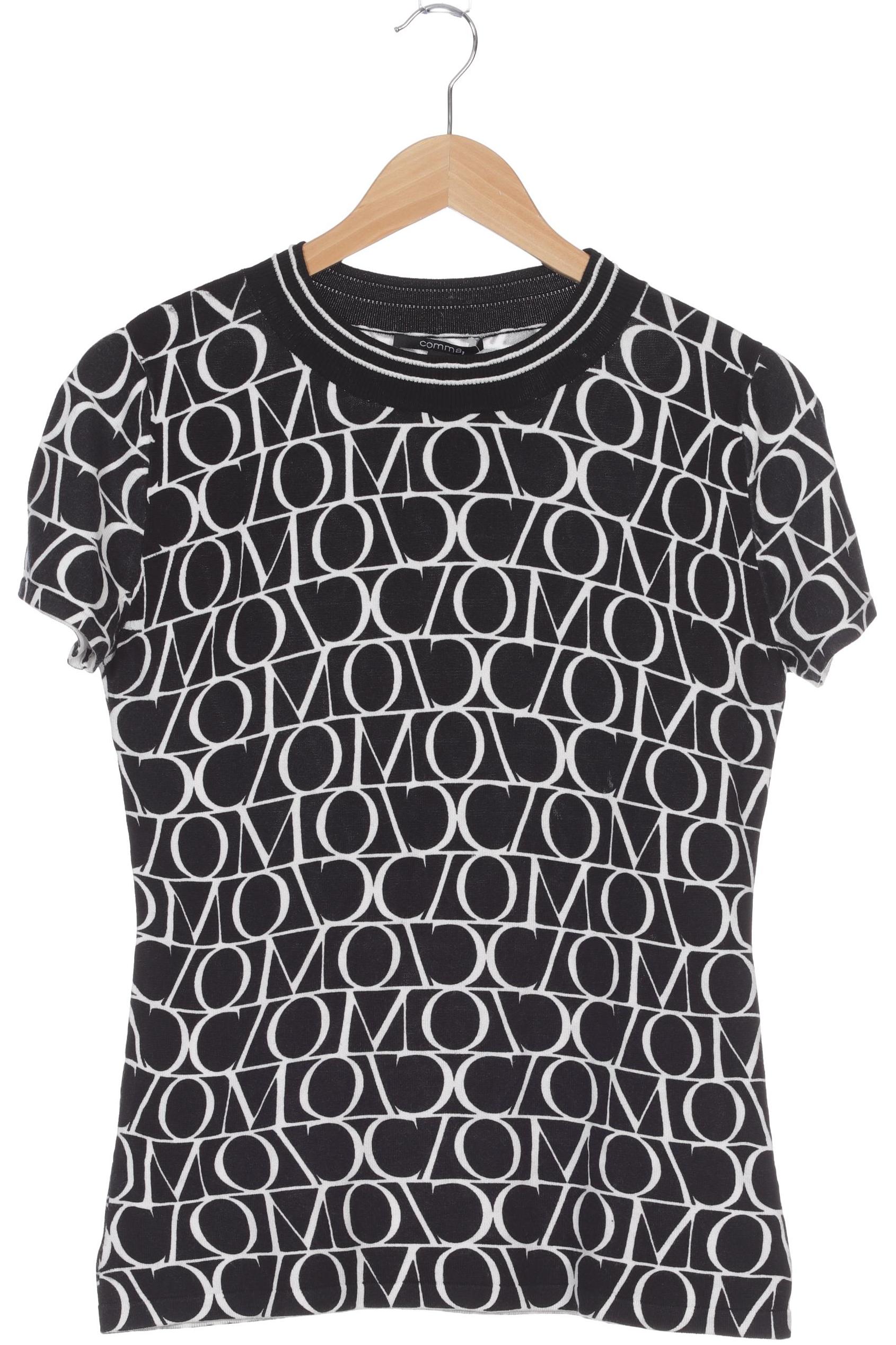 

Comma Damen T-Shirt, schwarz, Gr. 36