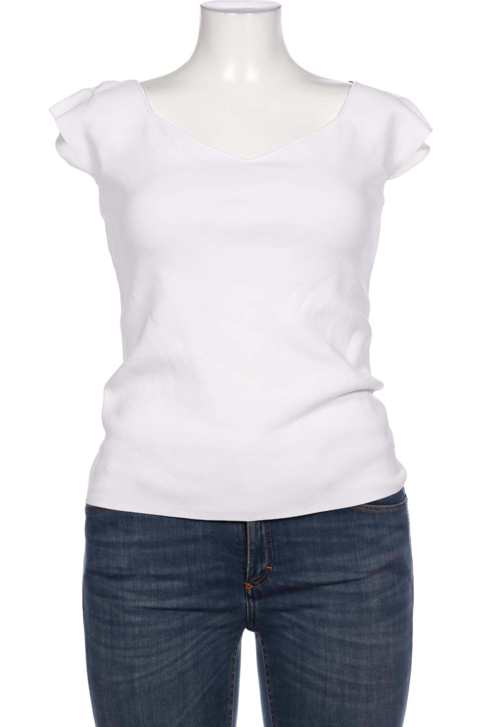 

Comma Damen T-Shirt, weiß