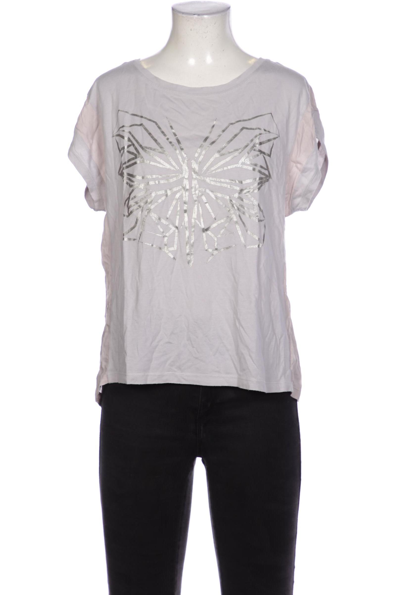 

Comma Damen T-Shirt, grau, Gr. 36