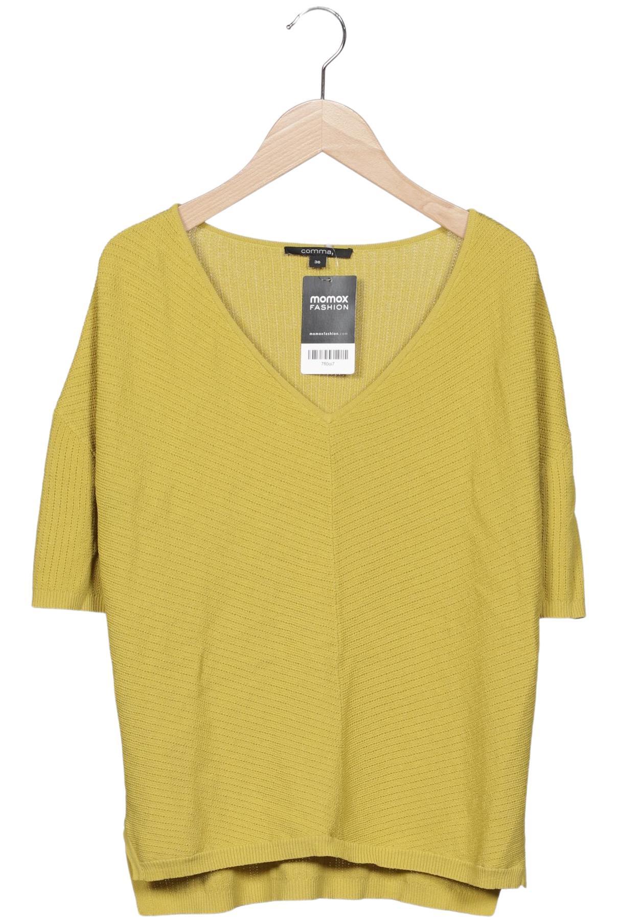 

Comma Damen T-Shirt, gelb, Gr. 36