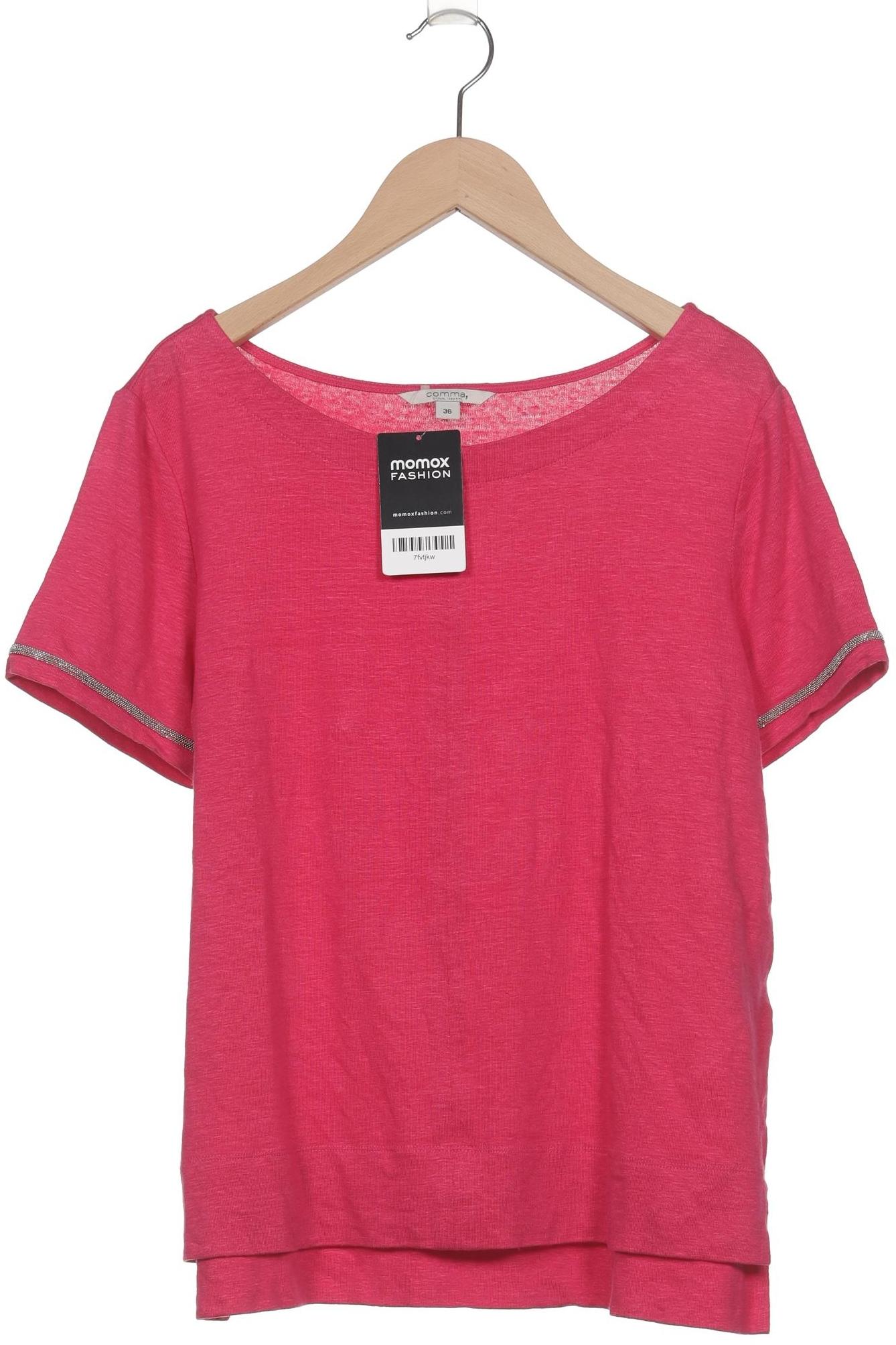 

Comma Damen T-Shirt, pink, Gr. 36