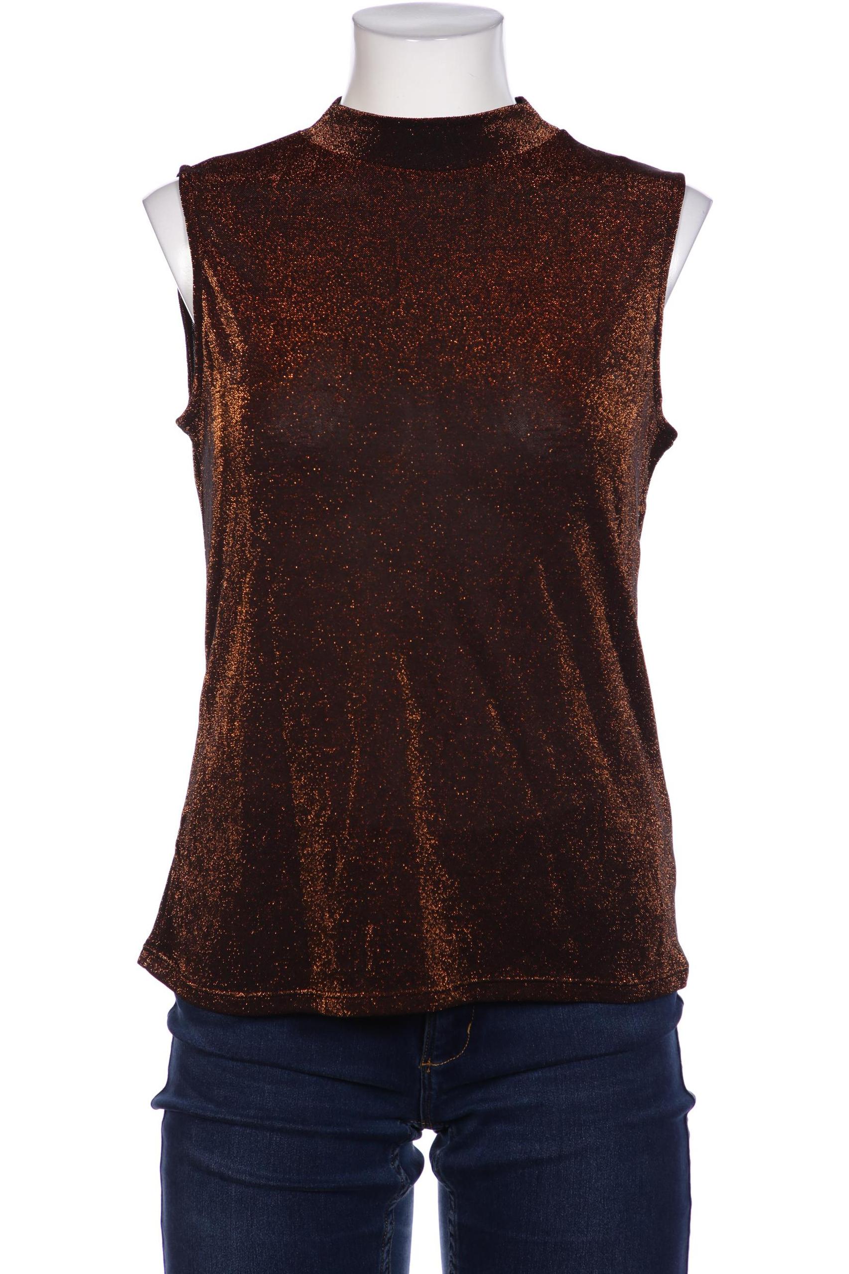 

Comma Damen T-Shirt, braun, Gr. 40
