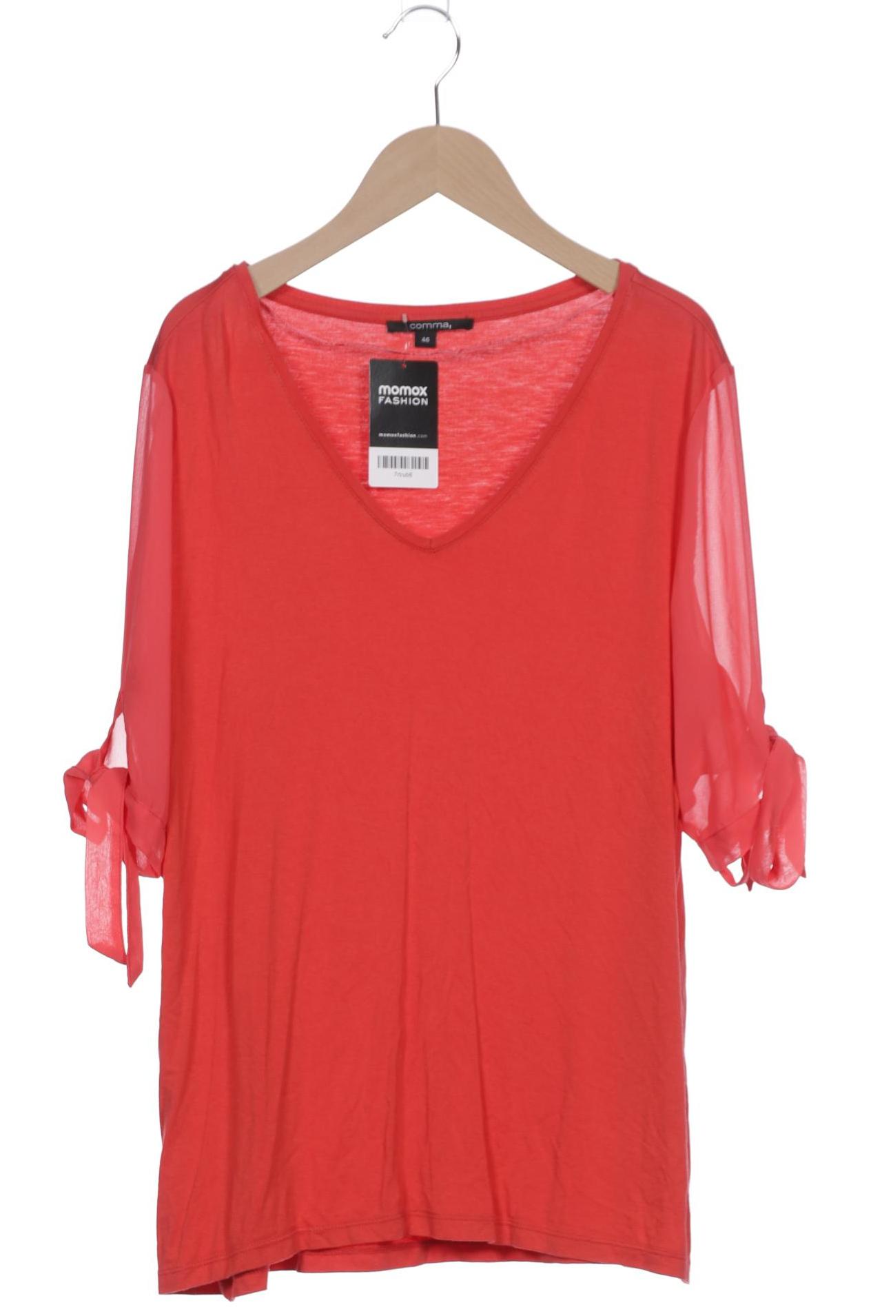 

Comma Damen T-Shirt, rot