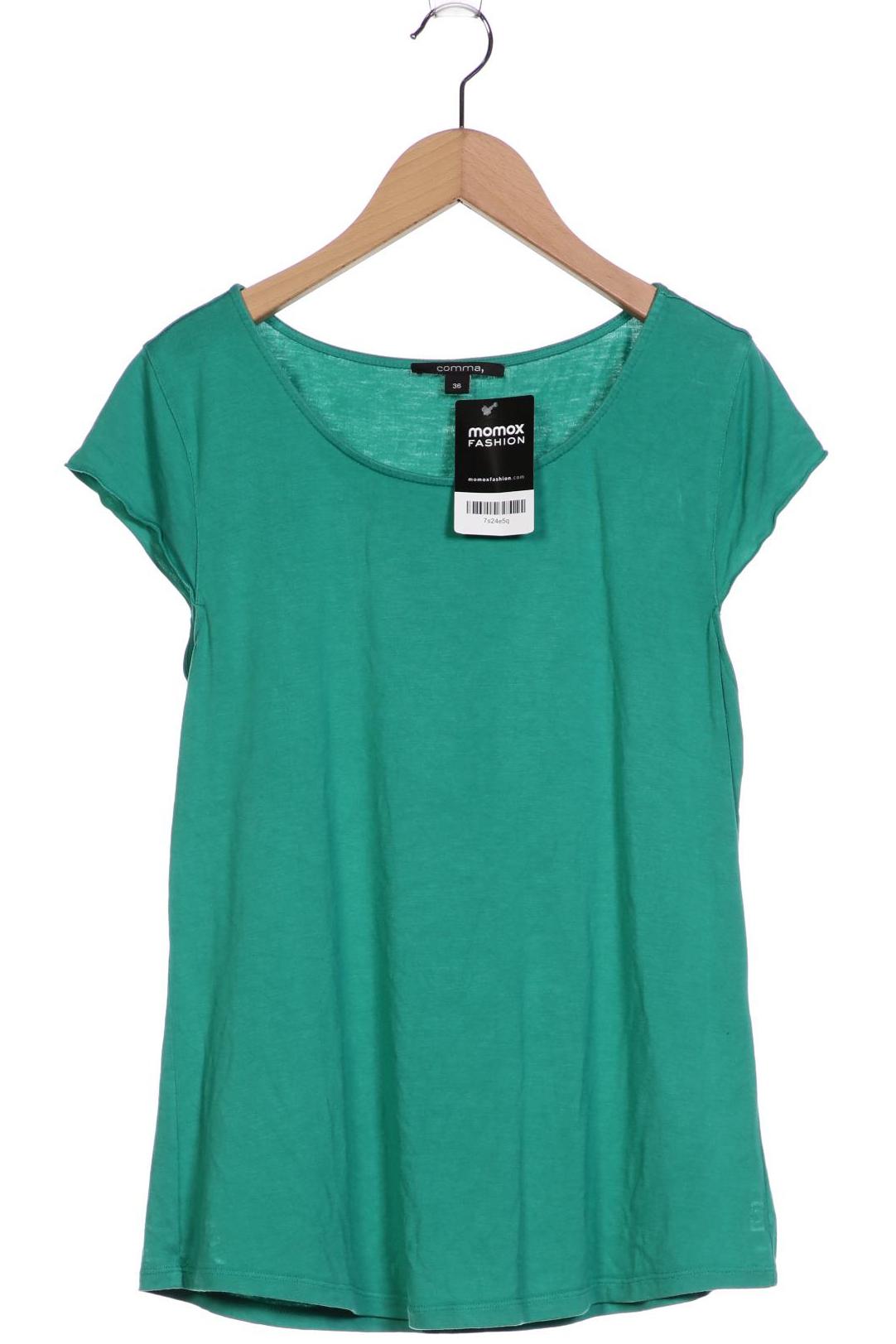 

Comma Damen T-Shirt, türkis