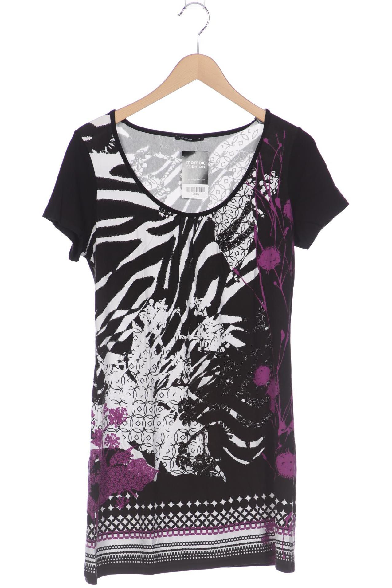 

Comma Damen T-Shirt, schwarz