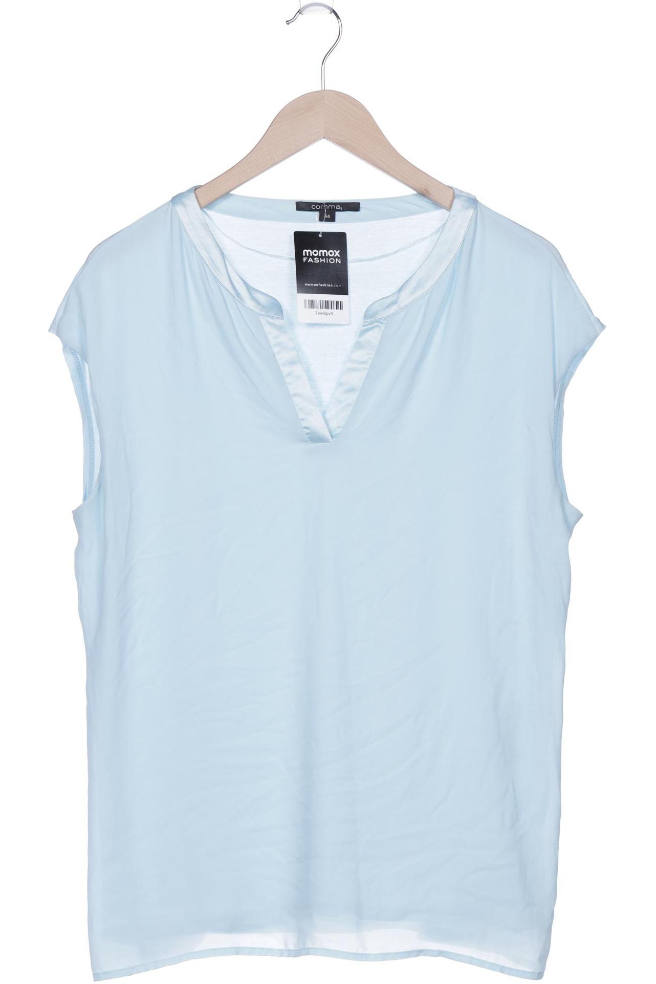 

Comma Damen T-Shirt, hellblau, Gr. 44