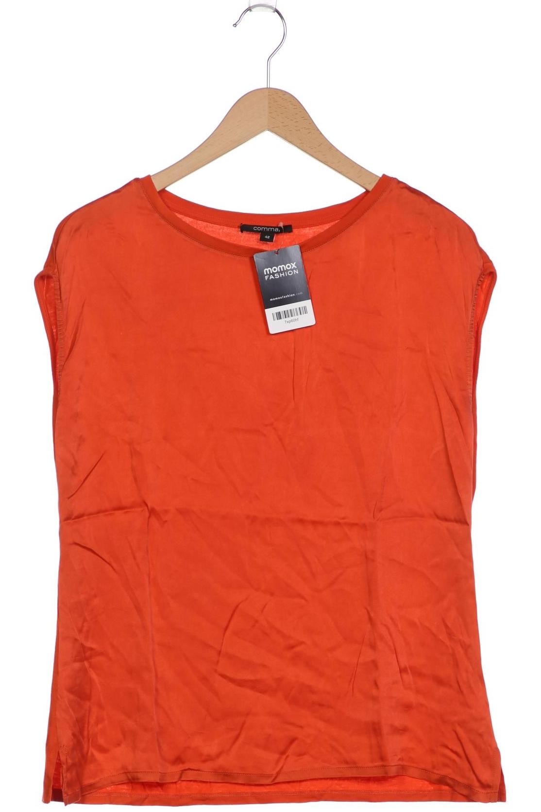 

Comma Damen T-Shirt, orange, Gr. 42