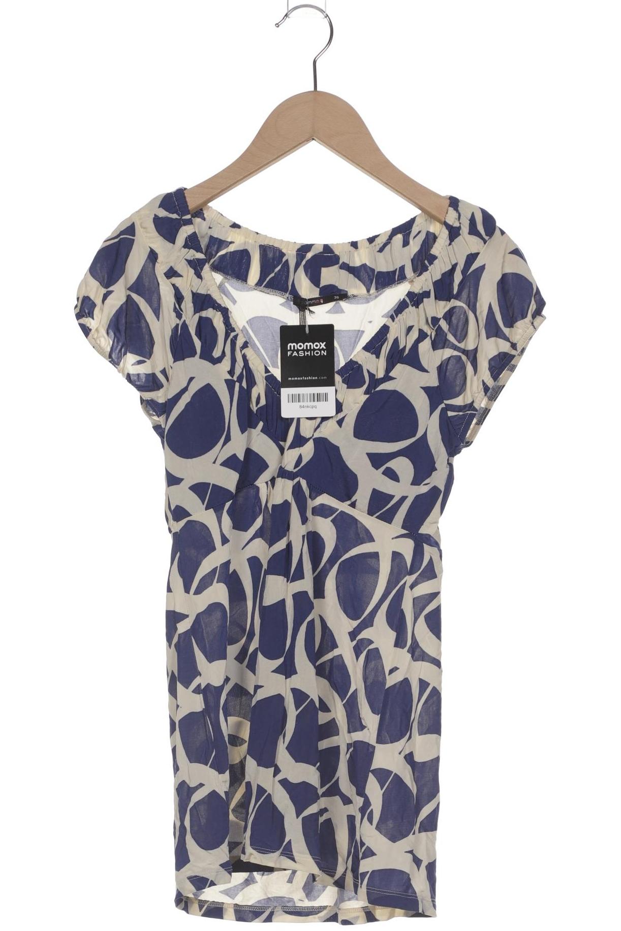 

Comma Damen T-Shirt, marineblau, Gr. 36