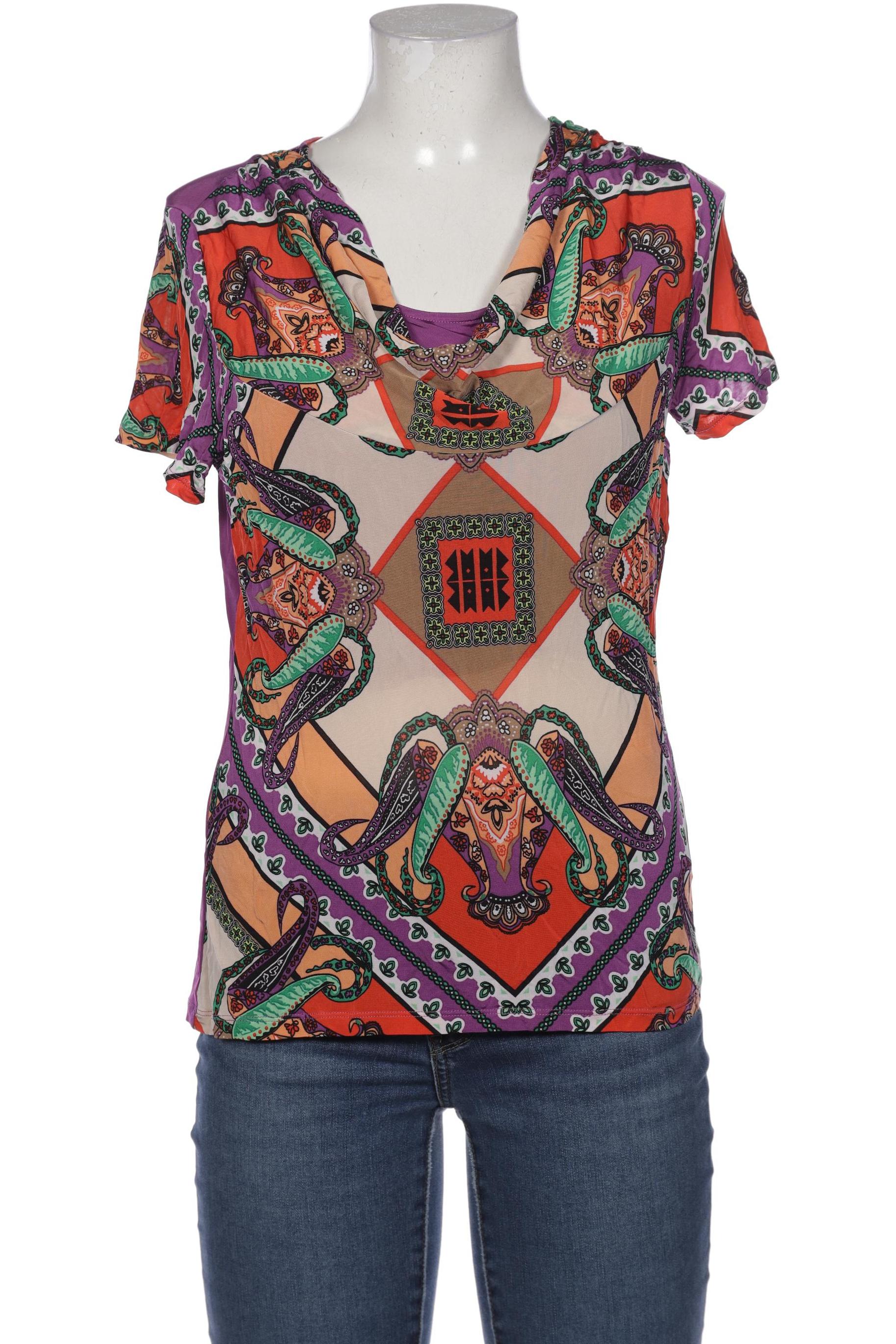 

Comma Damen T-Shirt, mehrfarbig, Gr. 40