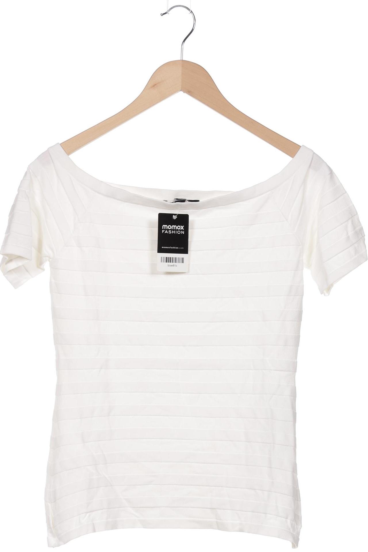 

Comma Damen T-Shirt, weiß, Gr. 38