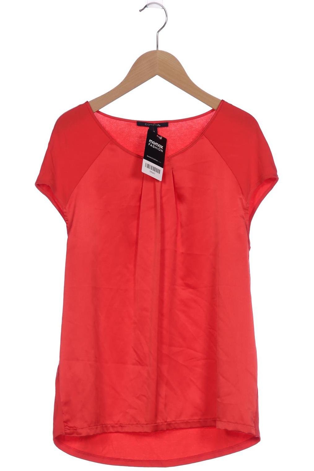 

Comma Damen T-Shirt, rot, Gr. 36