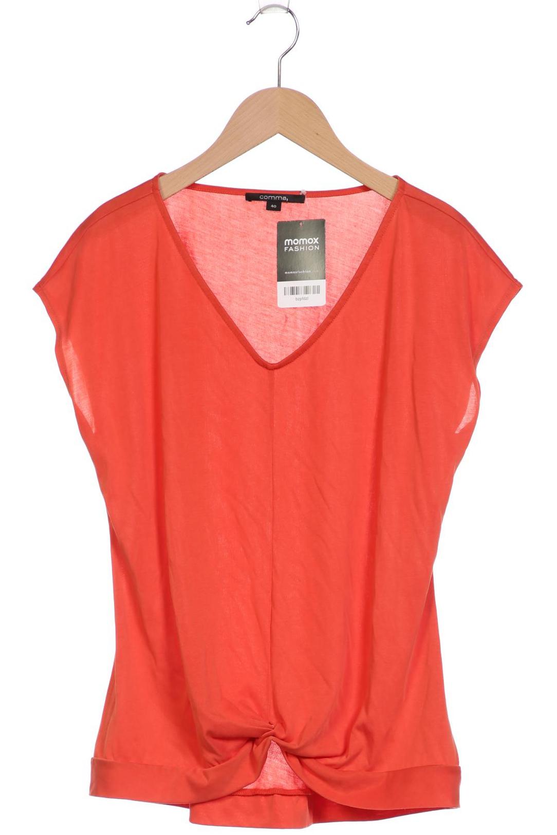 

Comma Damen T-Shirt, orange, Gr. 40