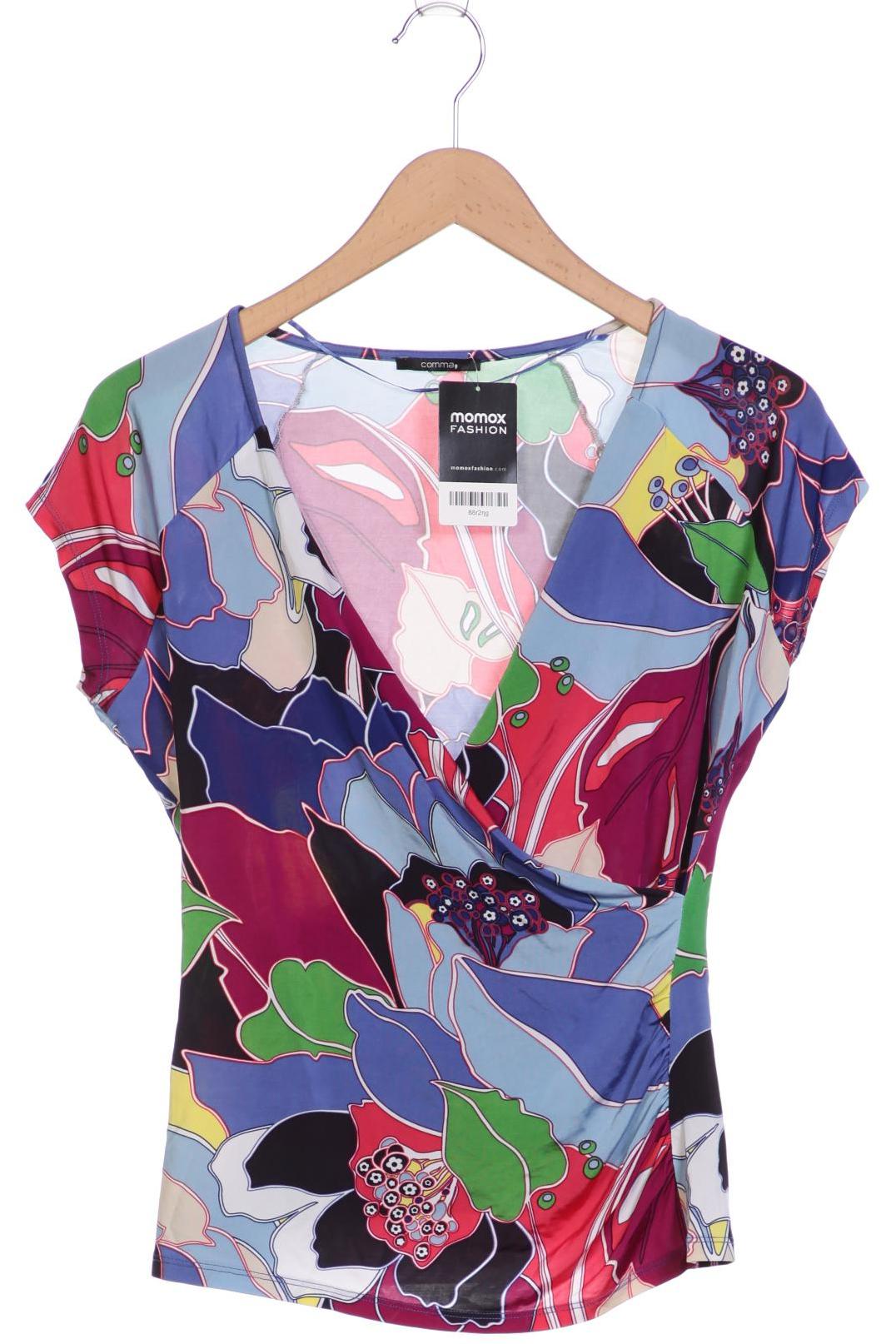 

Comma Damen T-Shirt, mehrfarbig