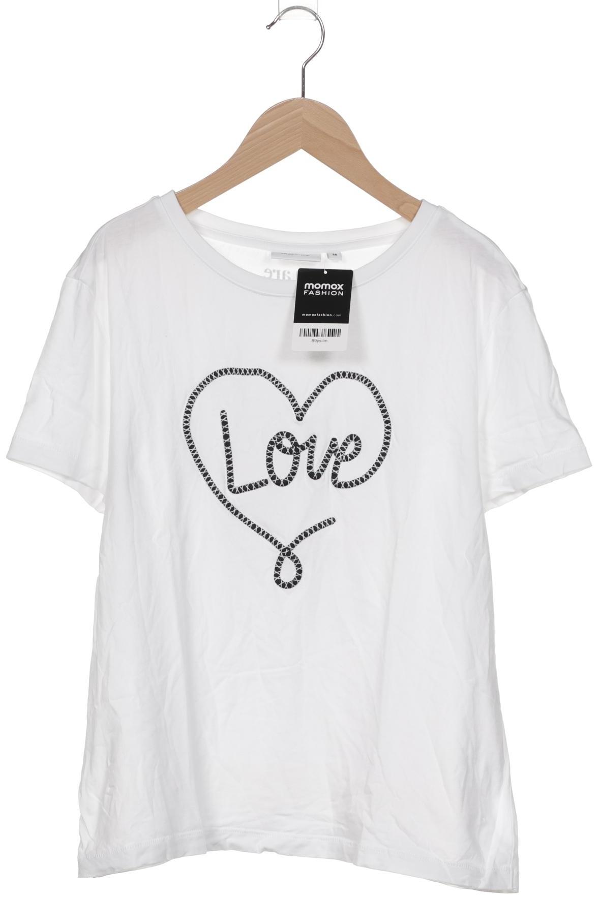 

Comma Damen T-Shirt, weiß, Gr. 38