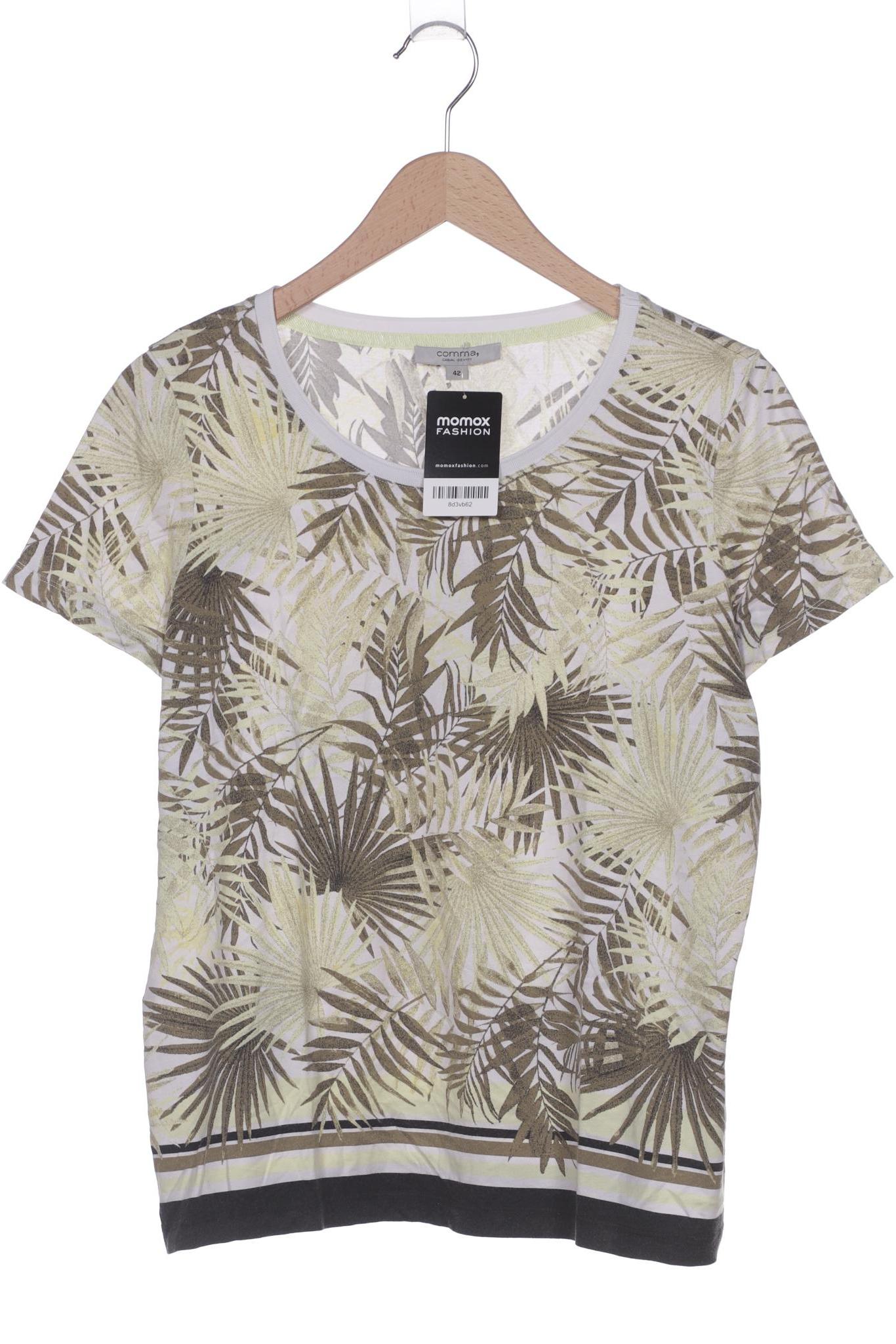 

Comma Damen T-Shirt, mehrfarbig, Gr. 42