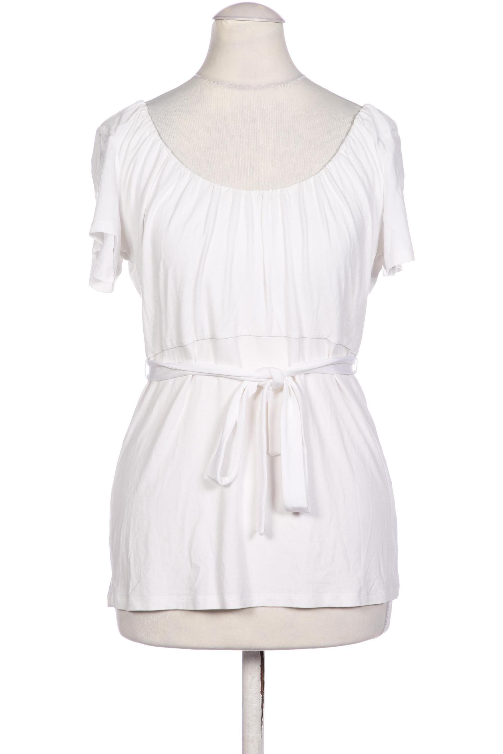 

Comma Damen T-Shirt, weiß, Gr. 36