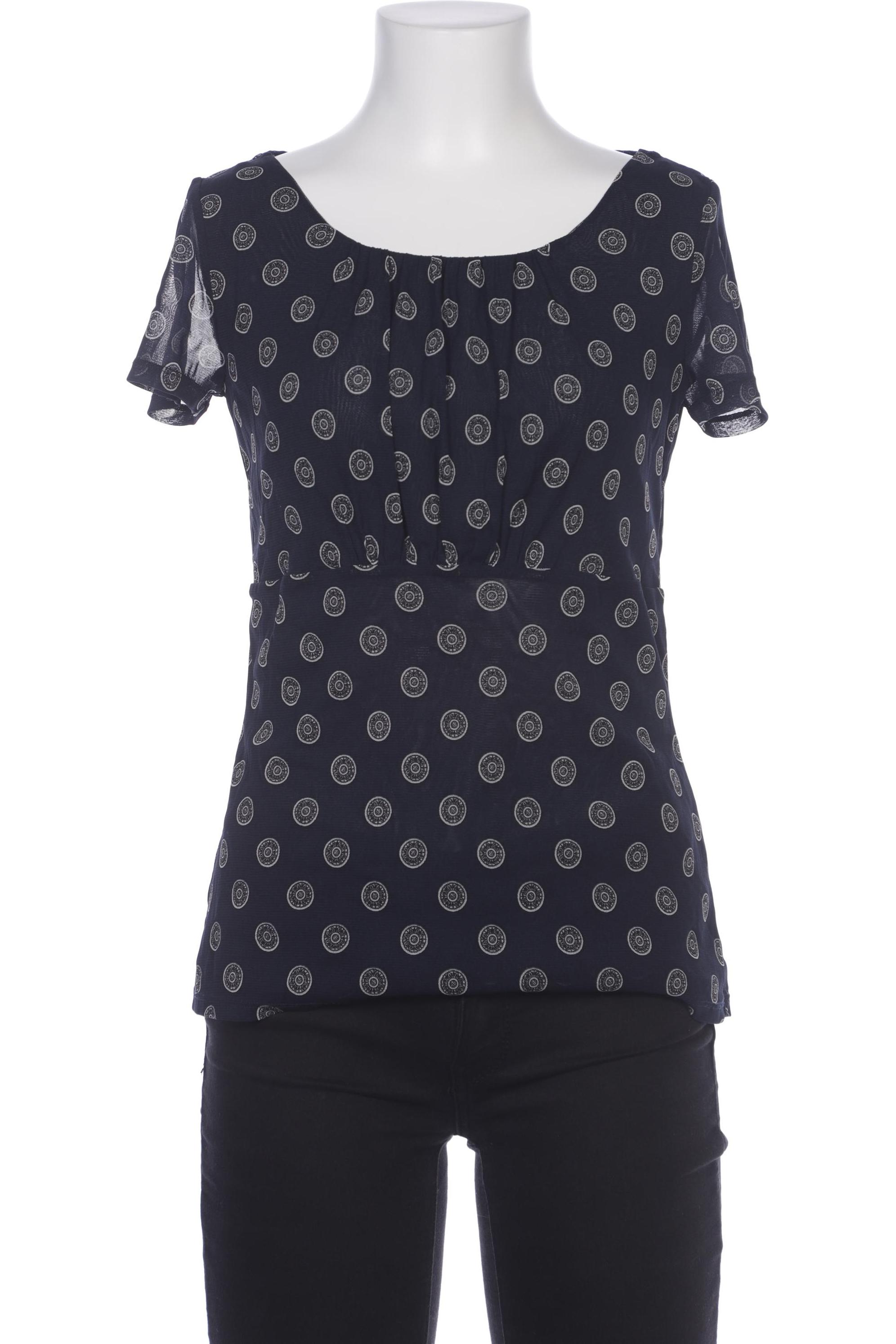 

Comma Damen T-Shirt, marineblau, Gr. 36