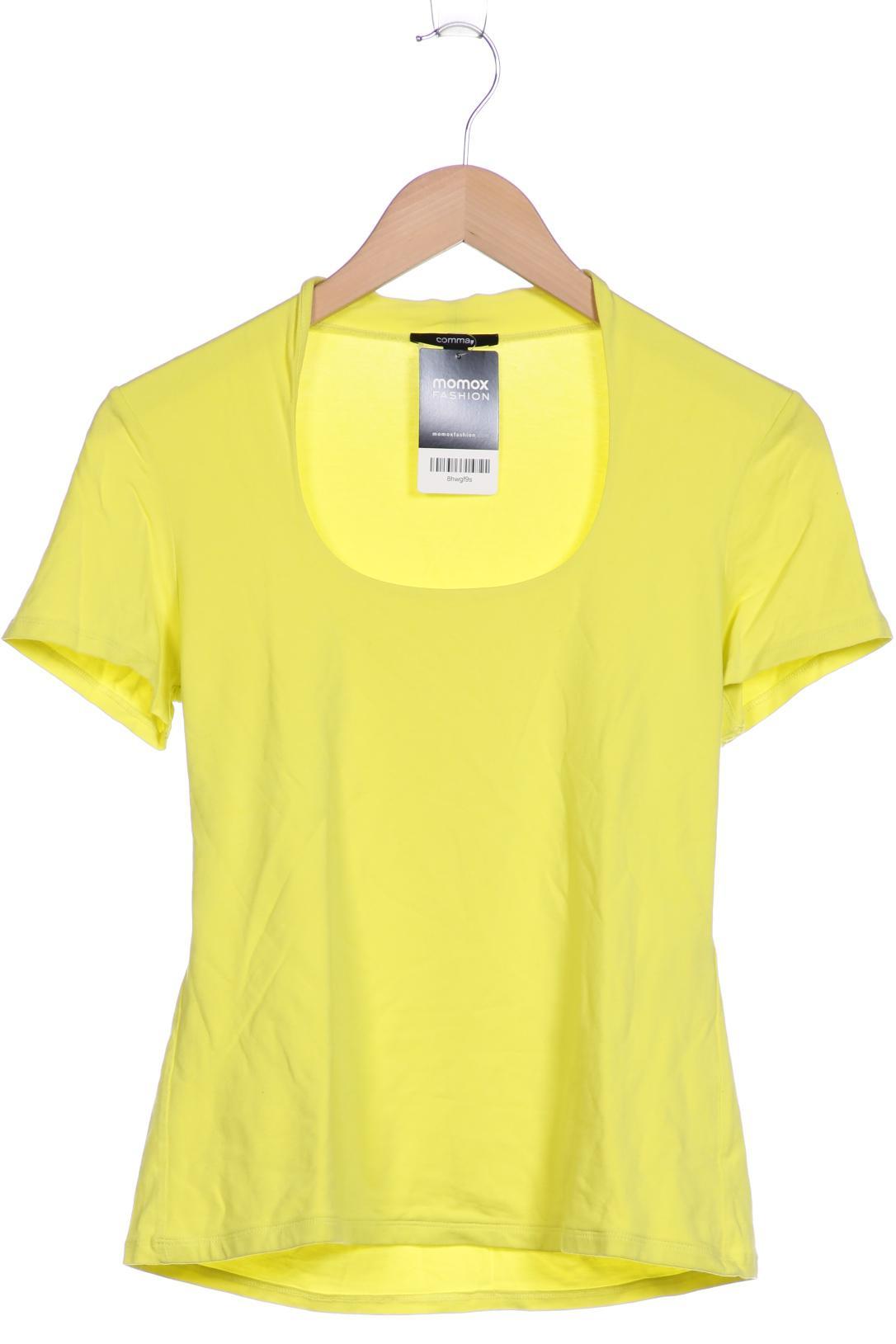 

Comma Damen T-Shirt, gelb
