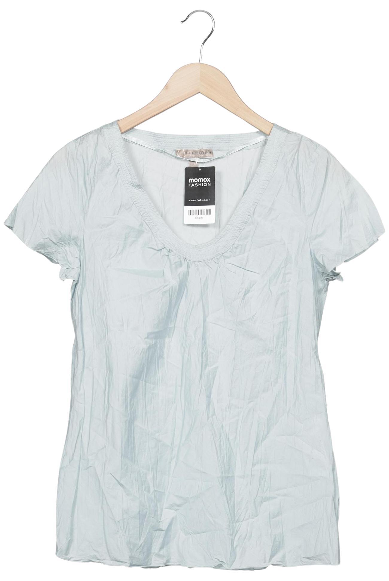 

Comma Damen T-Shirt, hellblau, Gr. 38
