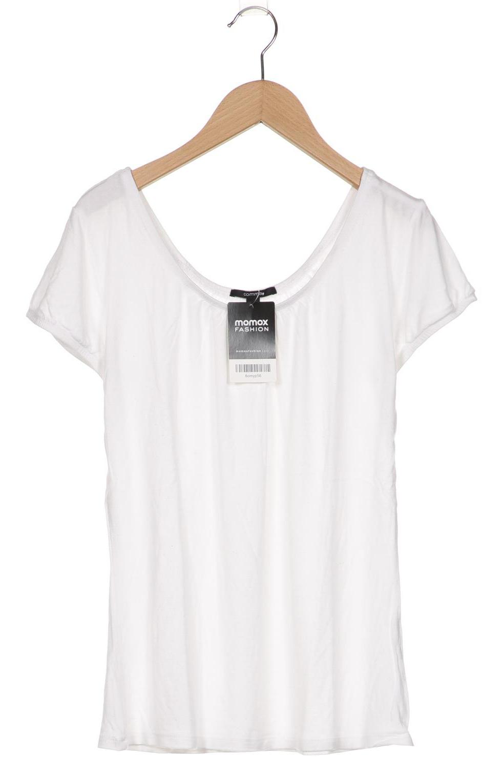 

Comma Damen T-Shirt, weiß