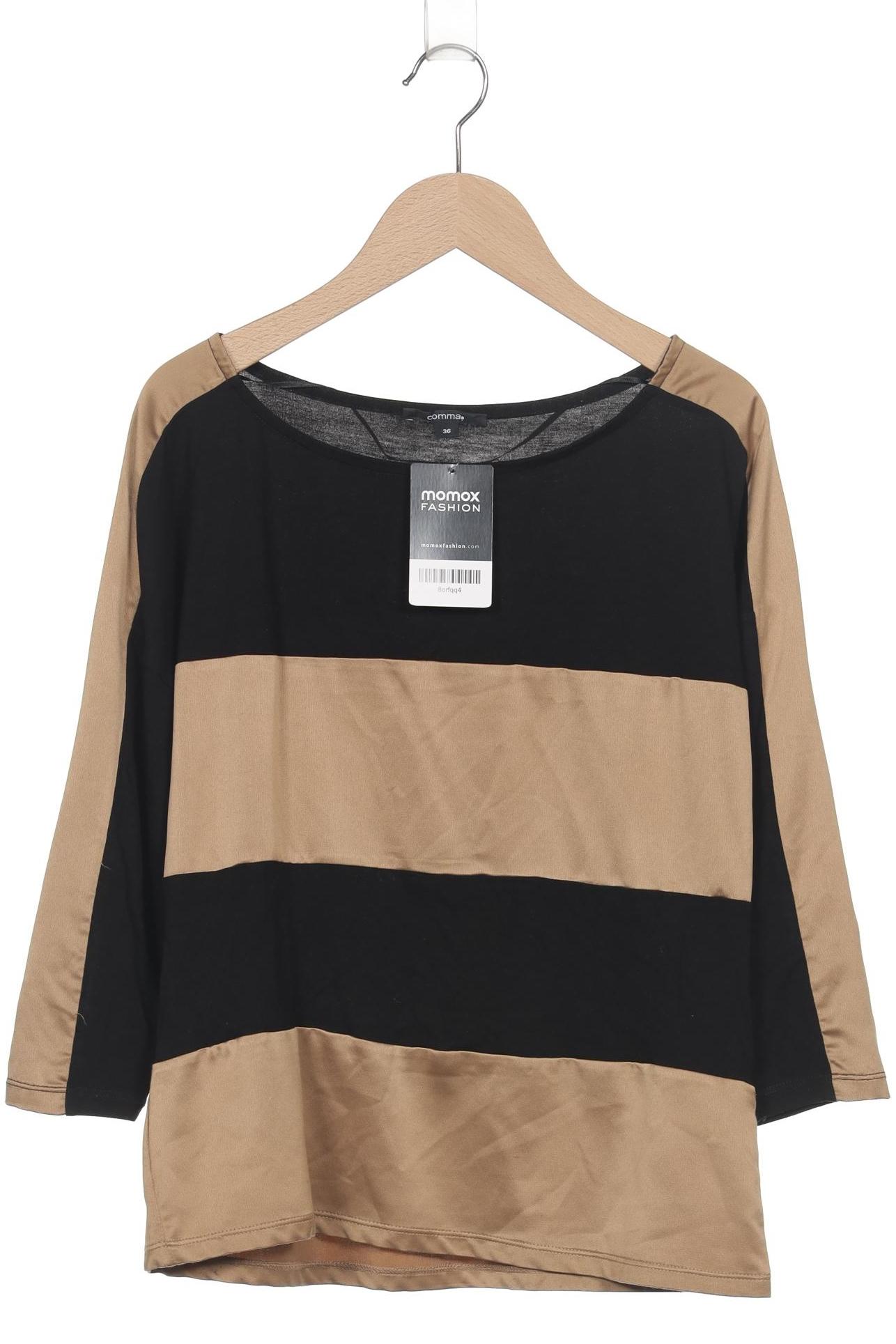 

Comma Damen T-Shirt, braun, Gr. 36