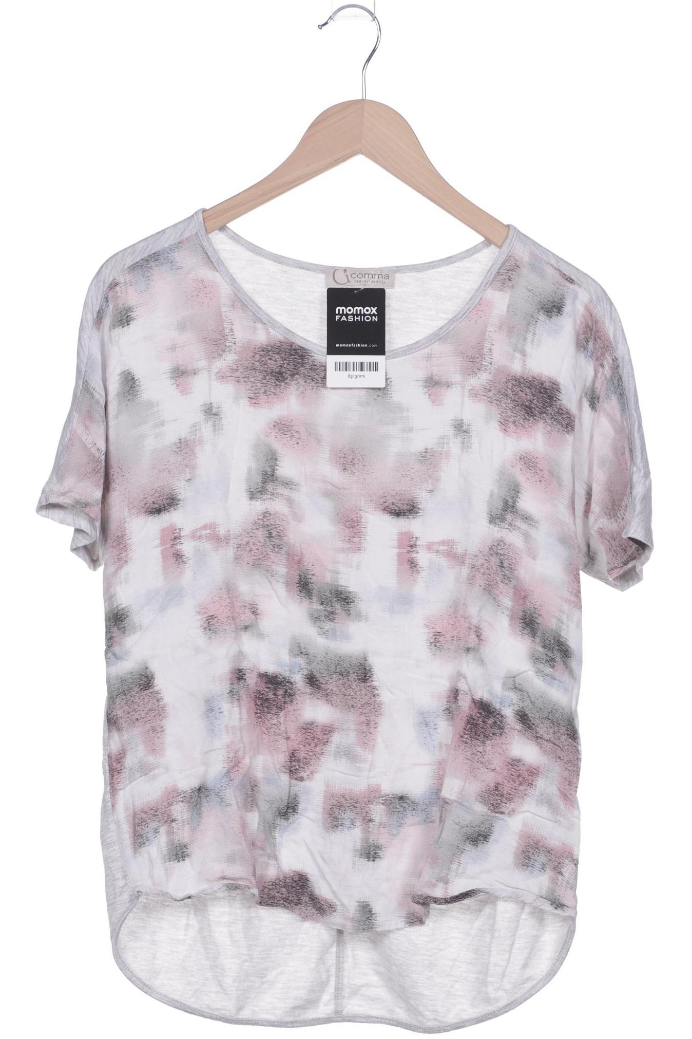 

Comma Damen T-Shirt, grau, Gr. 36