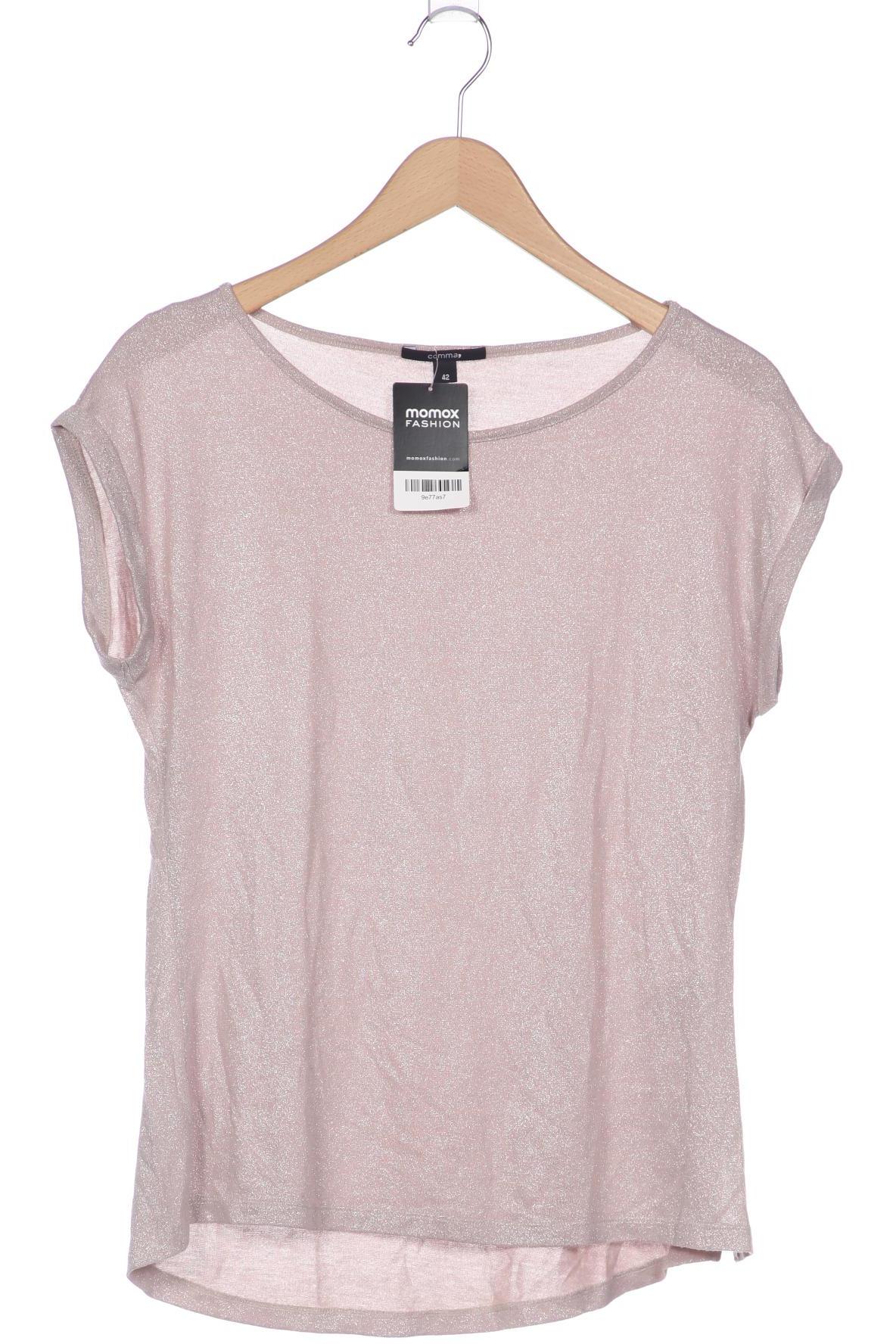 

Comma Damen T-Shirt, beige, Gr. 42