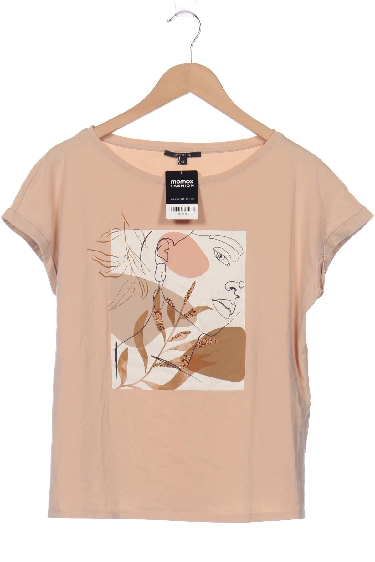 

Comma Damen T-Shirt, beige