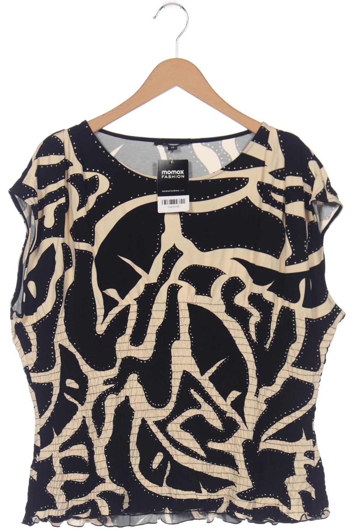 

Comma Damen T-Shirt, schwarz, Gr. 46