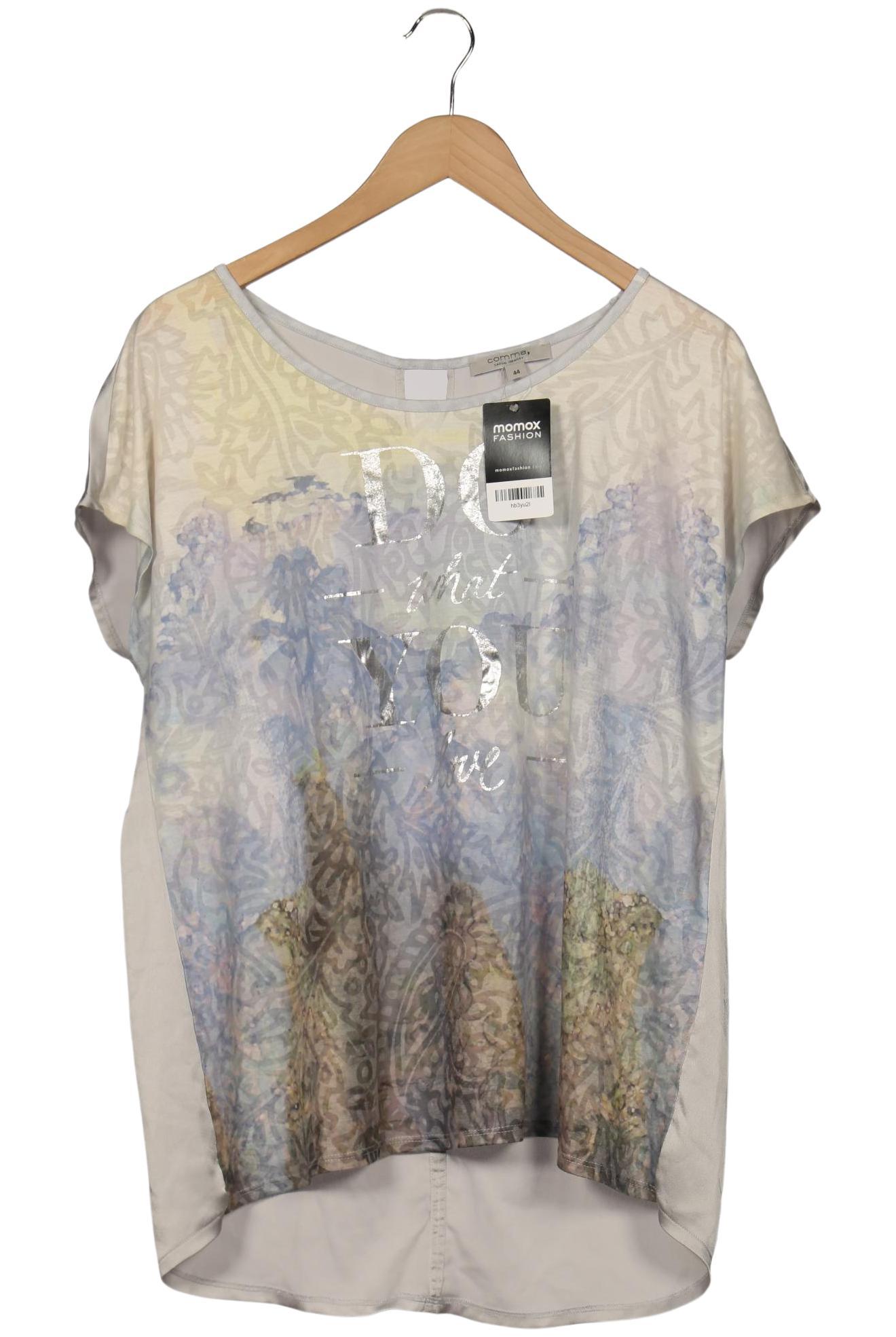 

Comma Damen T-Shirt, grau, Gr. 44