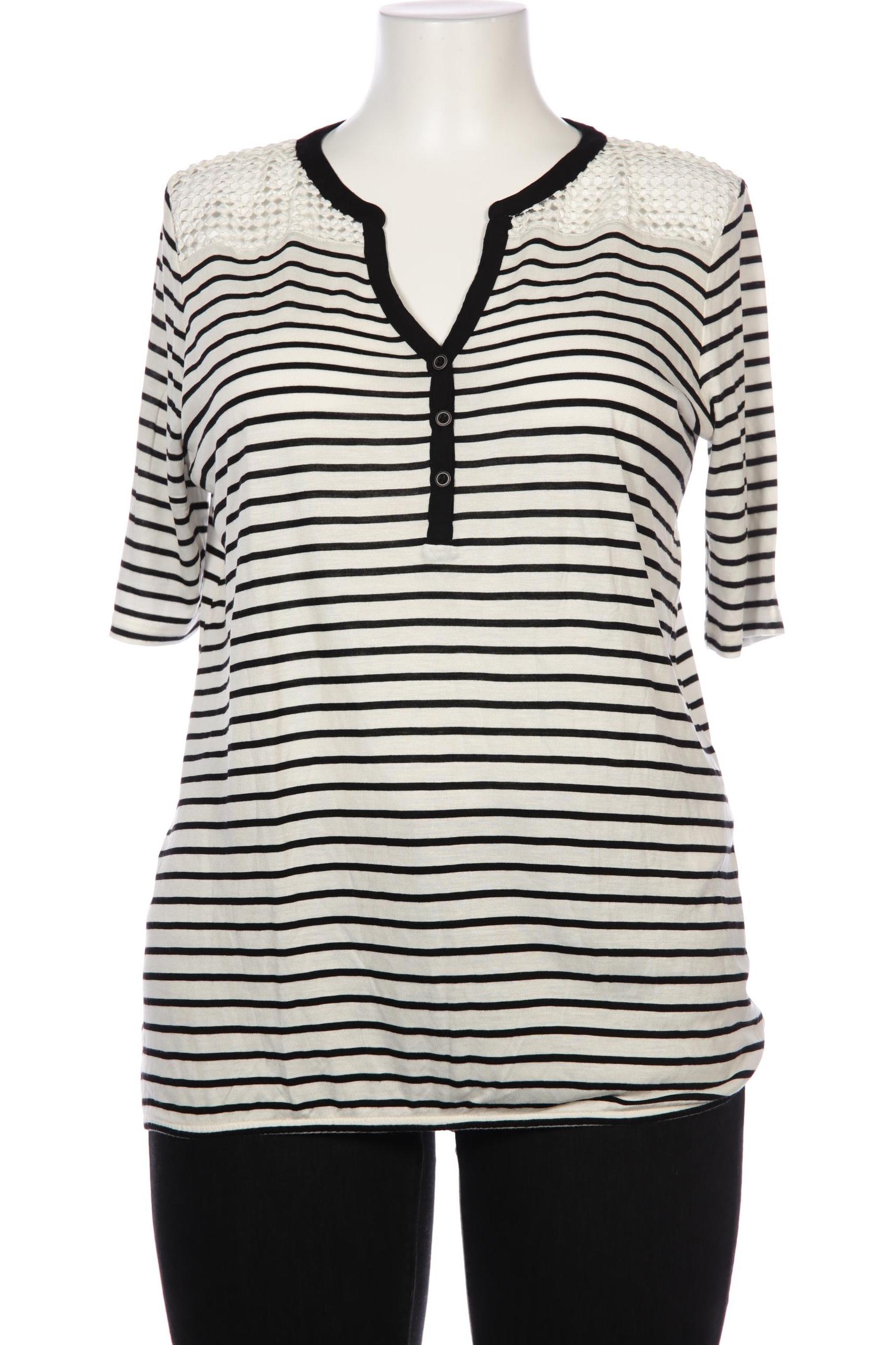 

Comma Damen T-Shirt, weiß, Gr. 42